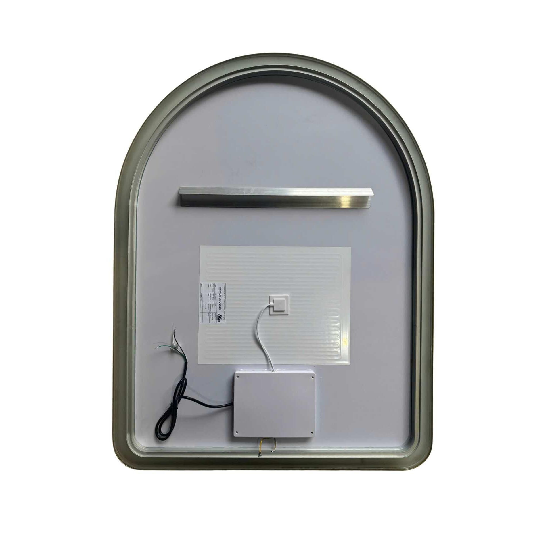 Harmoni 42 Inch Arched LED Lighted Mirror by Elegant Decor