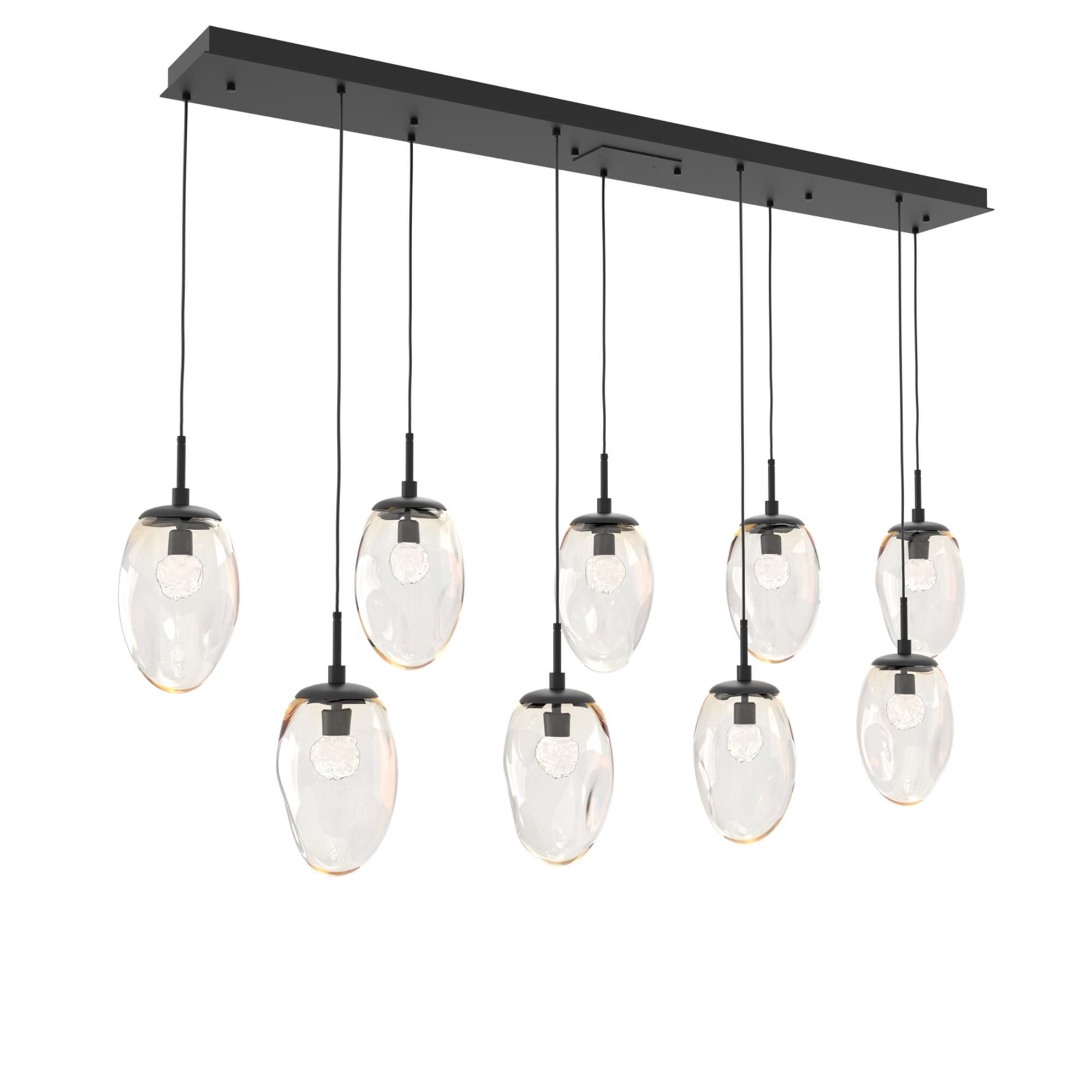 Levi Wilson Nebula 70 Inch 9 Light LED Linear Suspension Light by Hammerton Studio