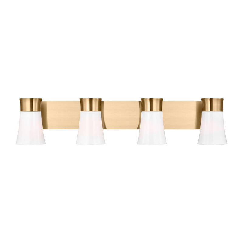 Drew & Jonathan Roy 32 Inch 4 Light Bath Vanity Light by Visual Comfort Studio