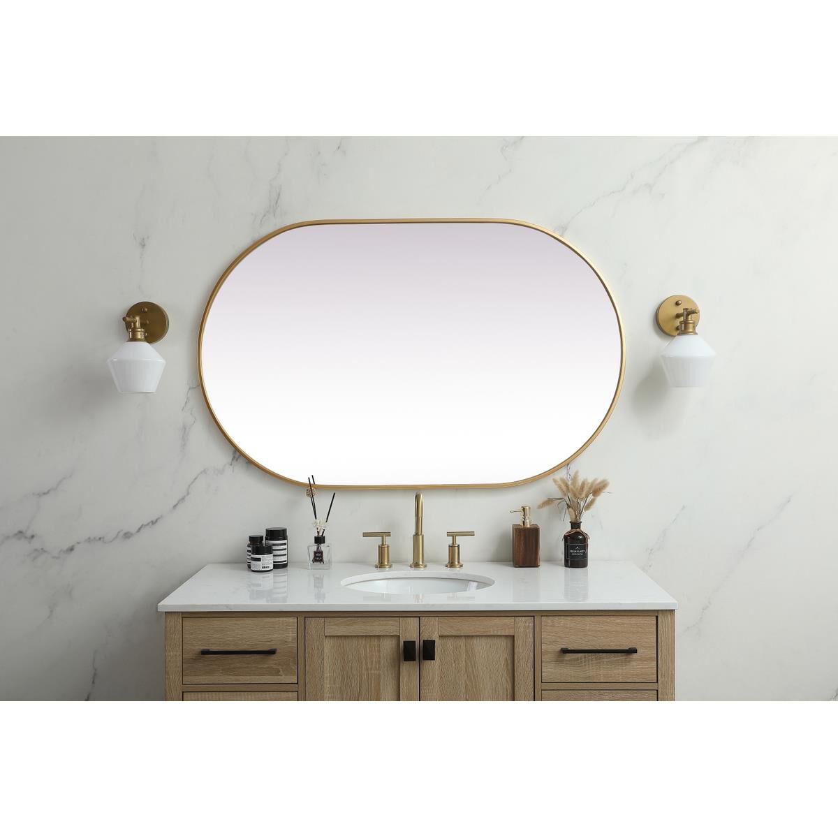 Shown in Brass finish