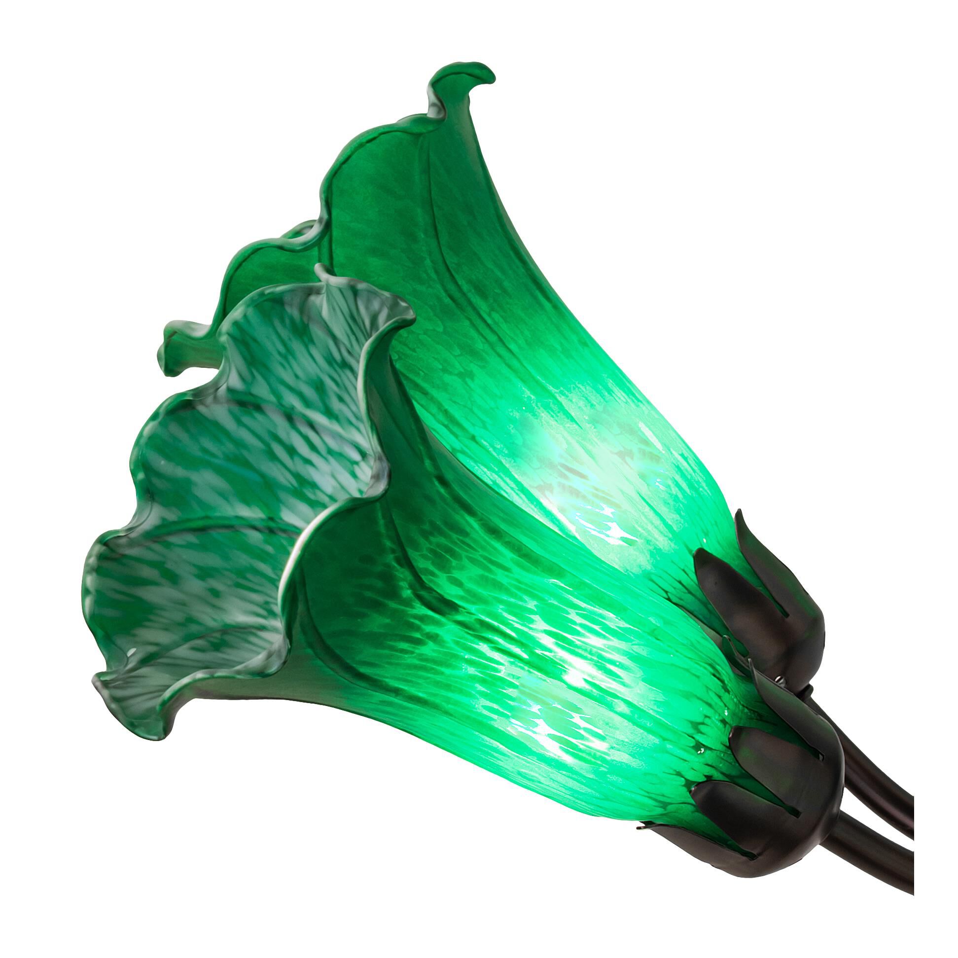 Shown in Green;Mahogany Bronze finish