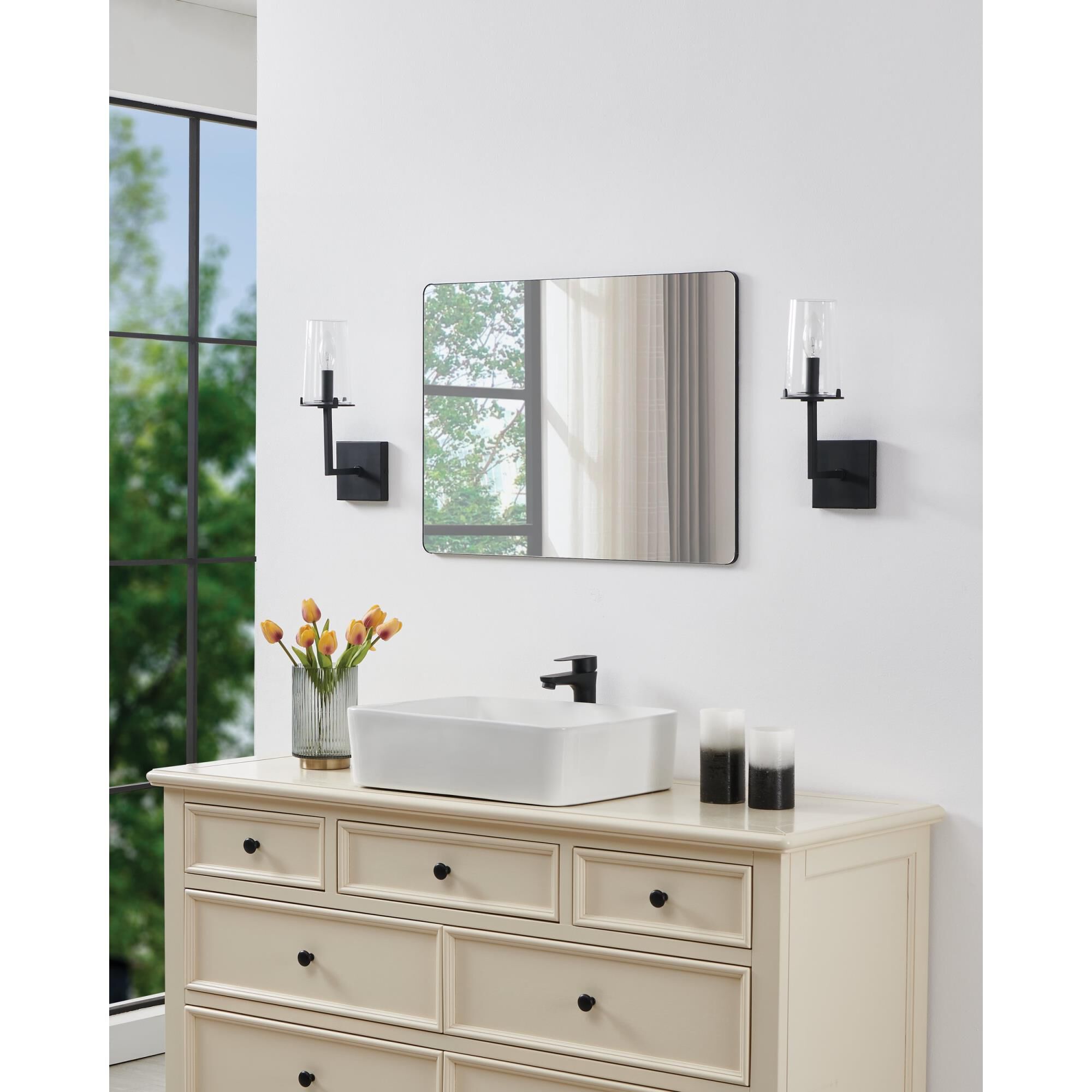 Jared 5 Inch Bath Vanity Light by Eglo Lighting