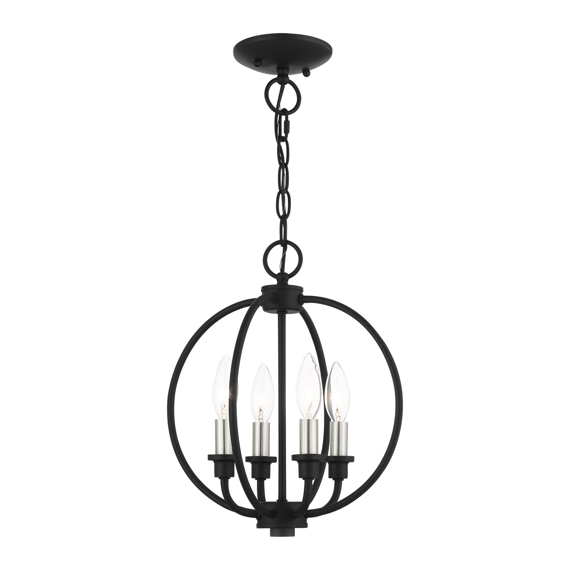 Milania 4 Light Mini Chandelier by Livex Lighting