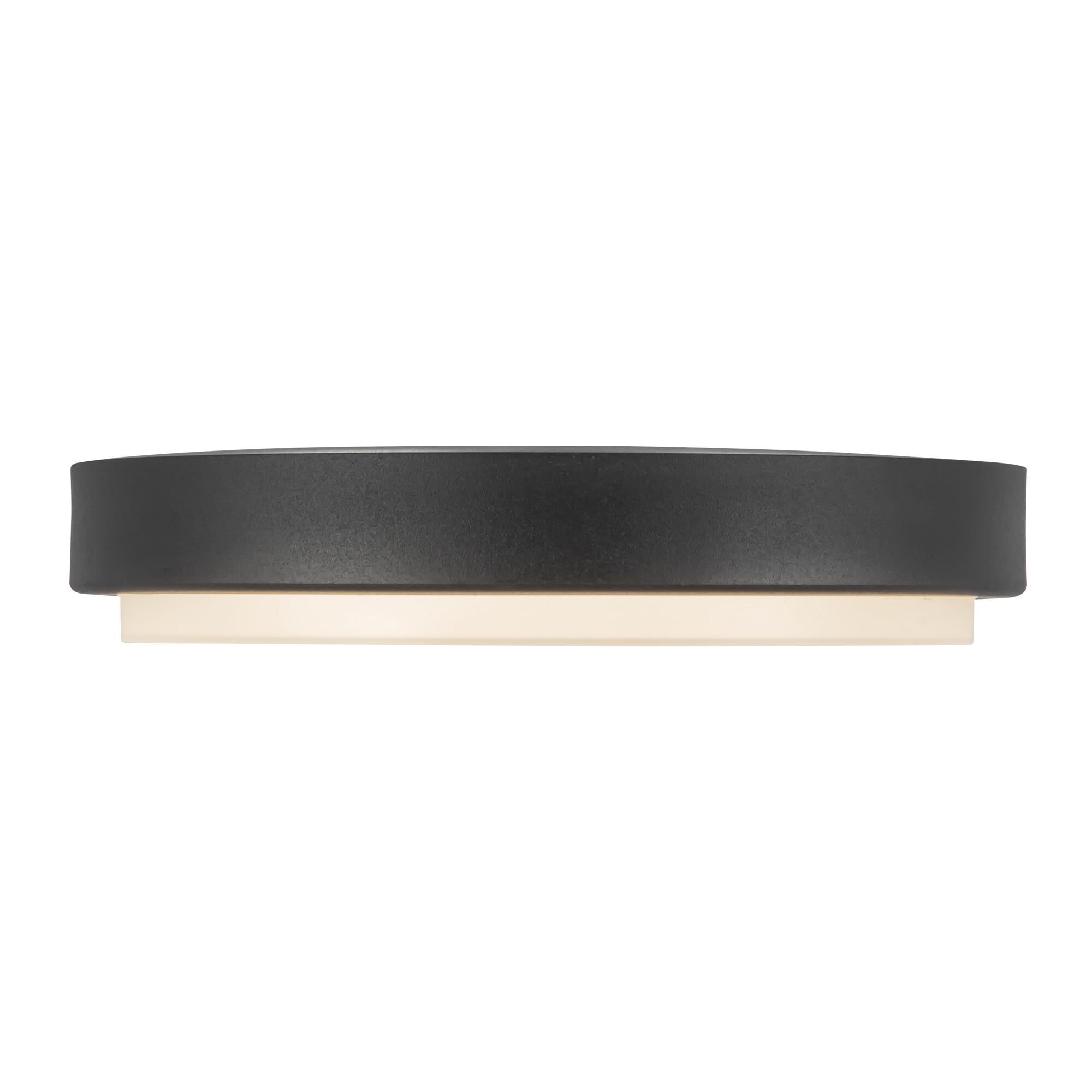 Shown in Black finish and Frosted Polycarbonate Diffuser glass