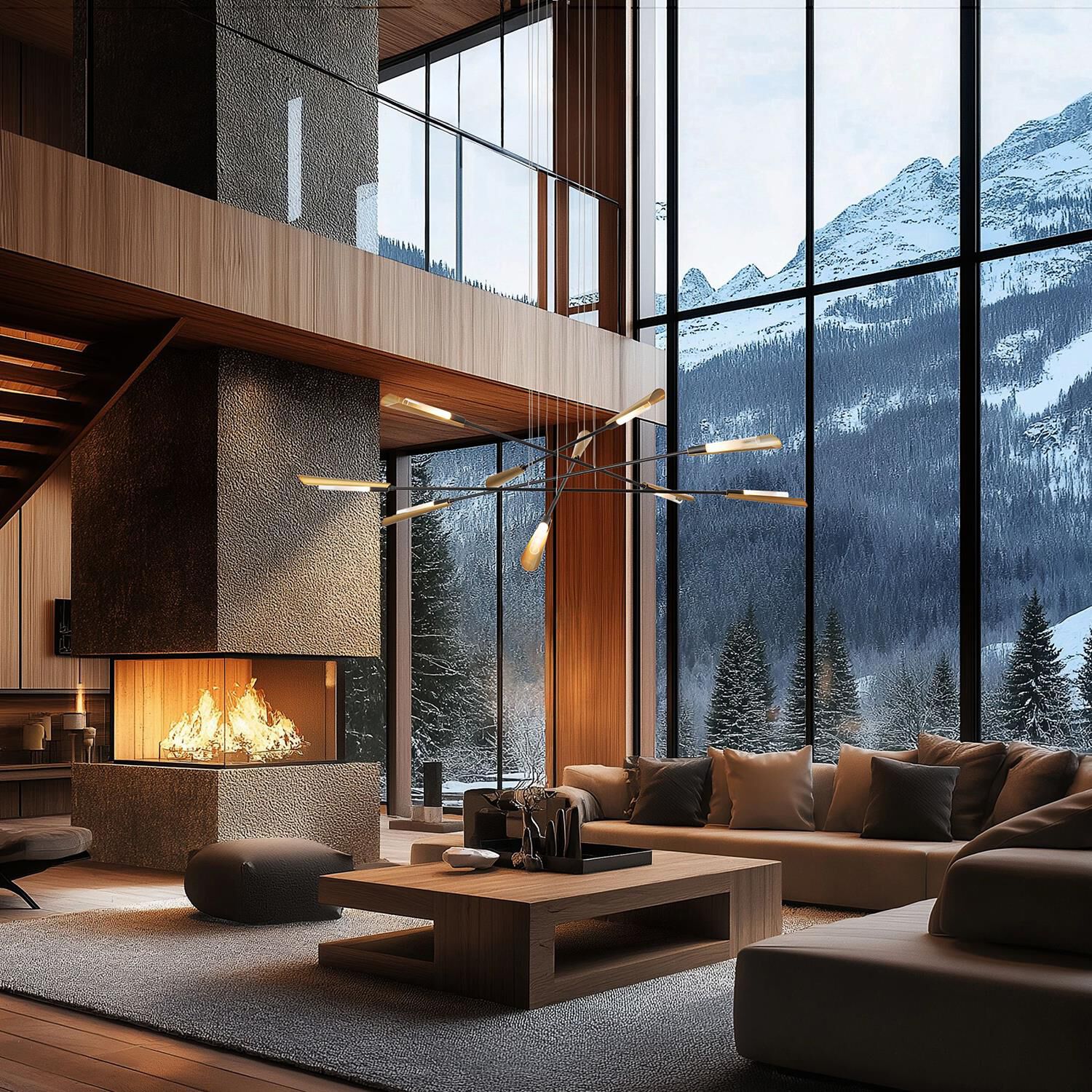 Flight Multi Light Pendant by Hubbardton Forge