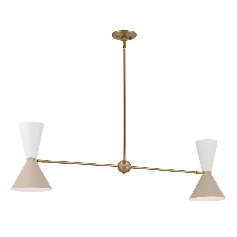 Phix Medium Linear Chandelier by Kichler