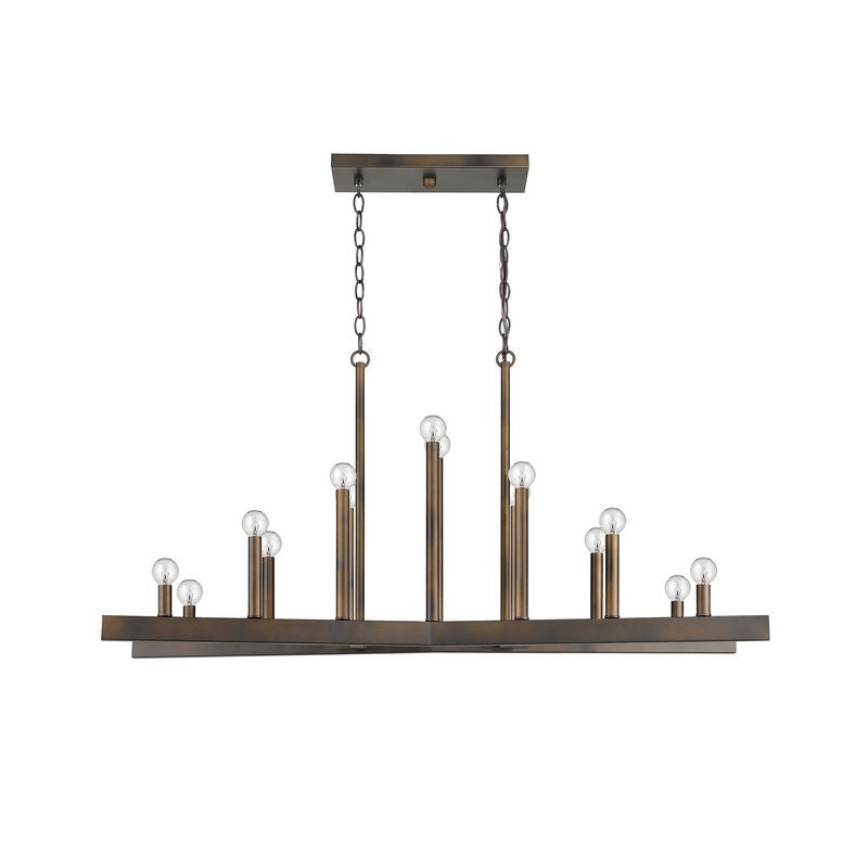 Fallon 42 Inch 14 Light Linear Suspension Light by Acclaim Lighting
