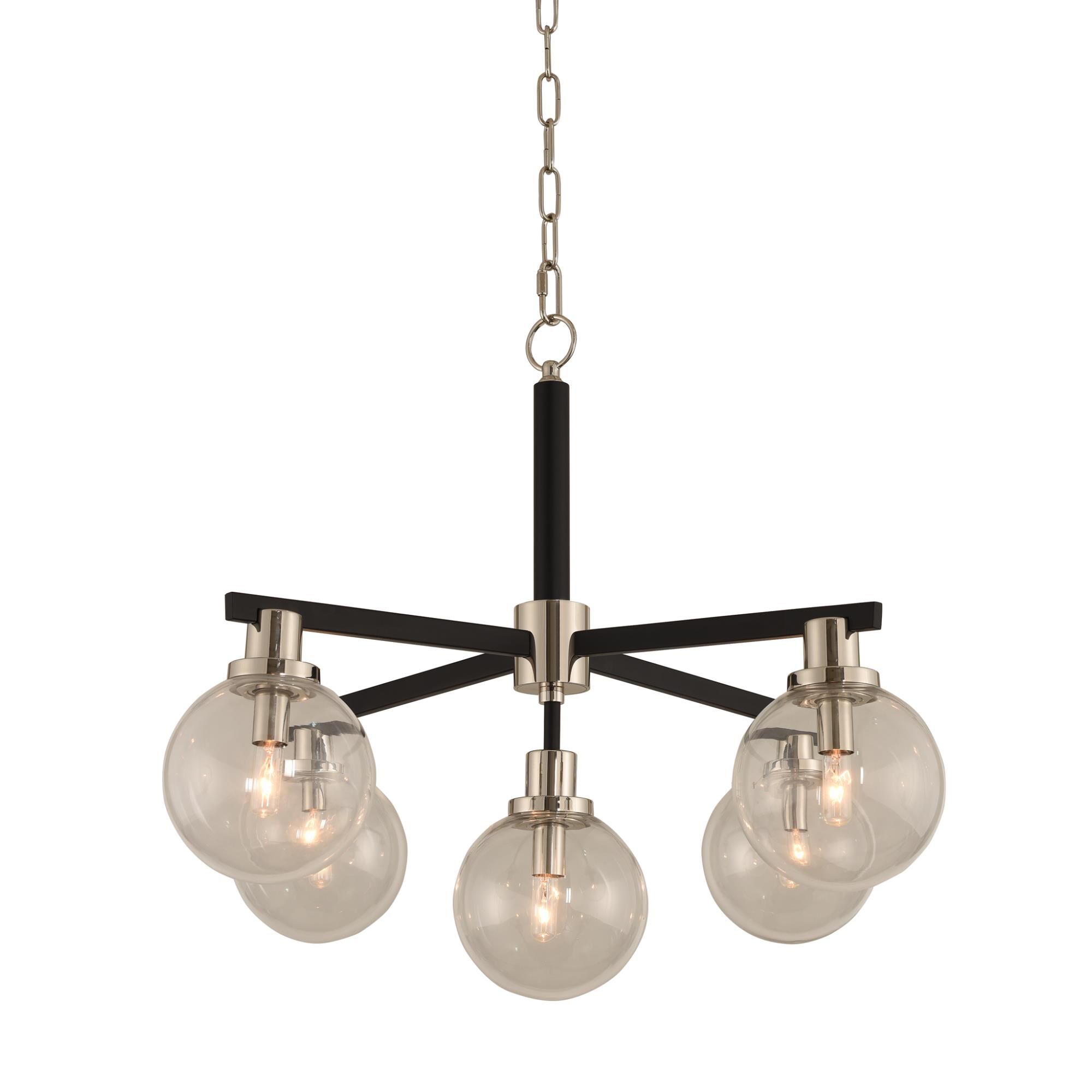 Cameo 28 Inch 5 Light Chandelier by Kalco Lighting