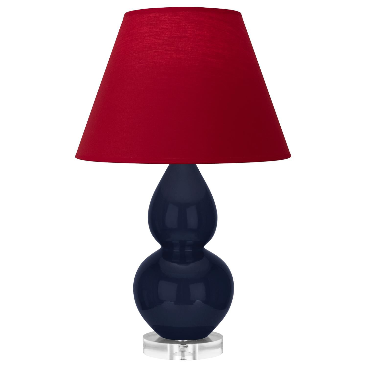 Small Double Gourd 23 Inch Table Lamp by Robert Abbey