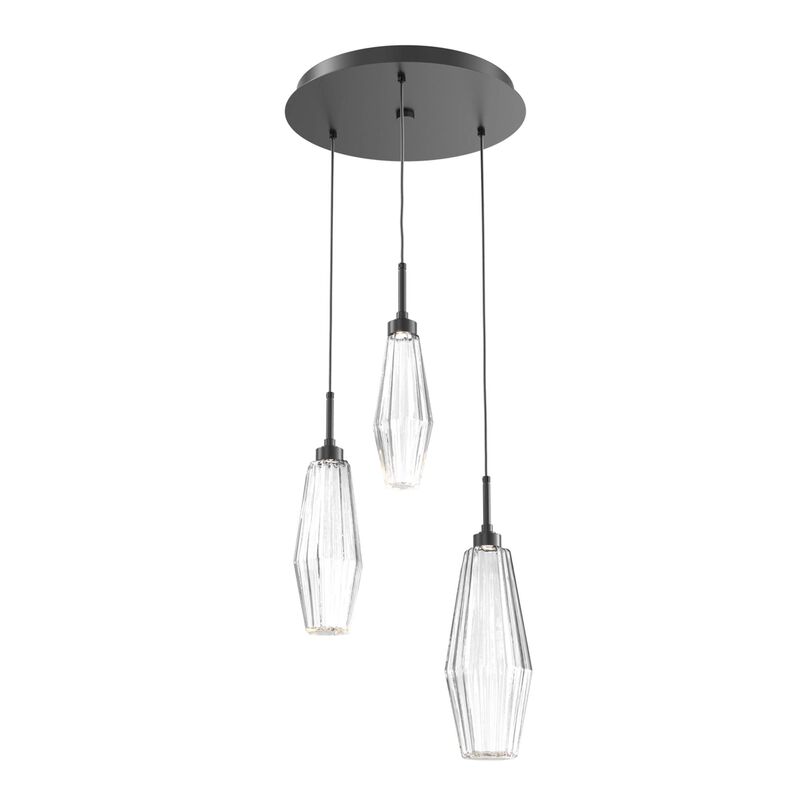 Aalto 17 Inch 3 Light Multi Light Pendant by Hammerton Studio