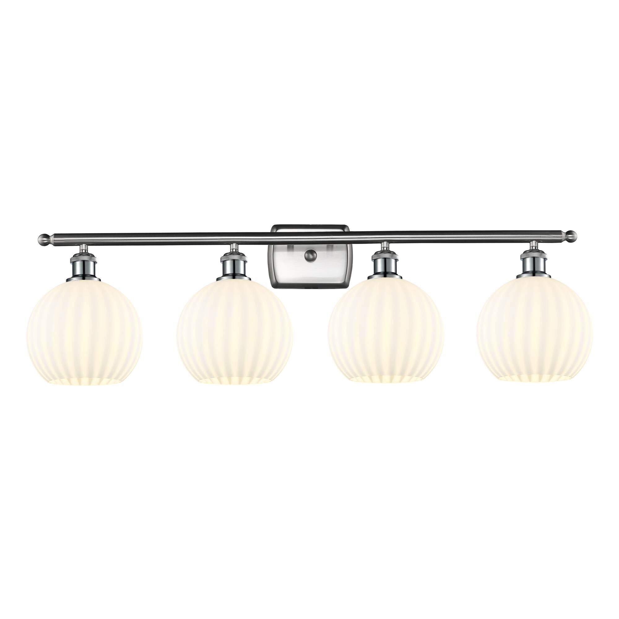Bruno Marashlian White Venetian 38 Inch Bath Vanity Light by Innovations Lighting
