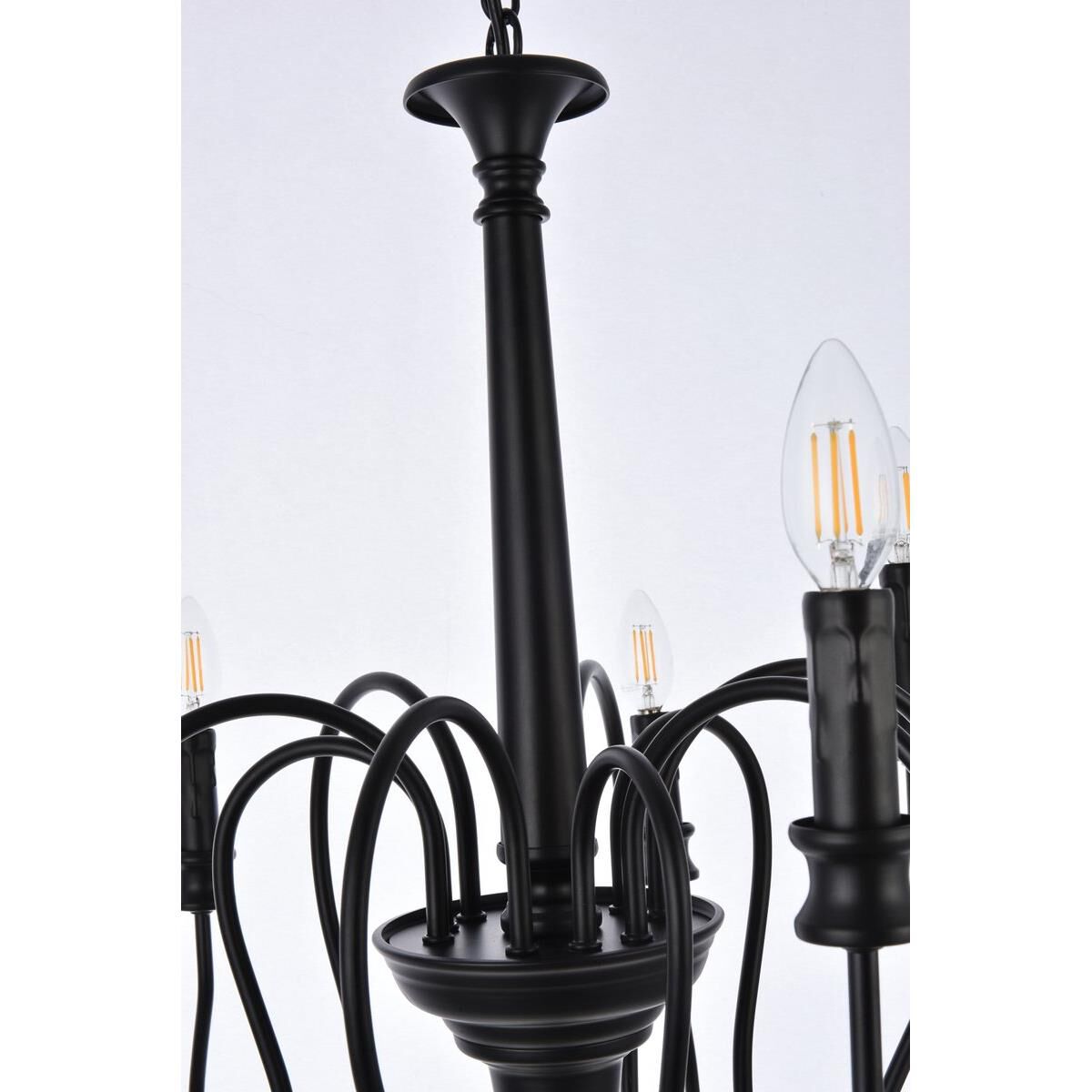 Shown in Black finish