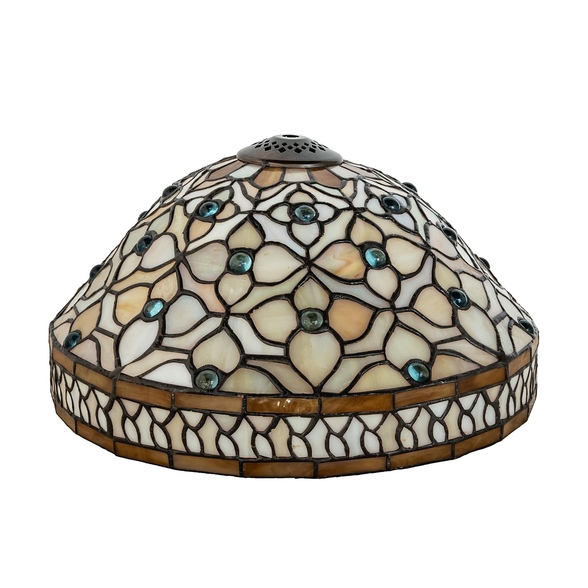 Shown with Blue;Beige;Iridescent glass