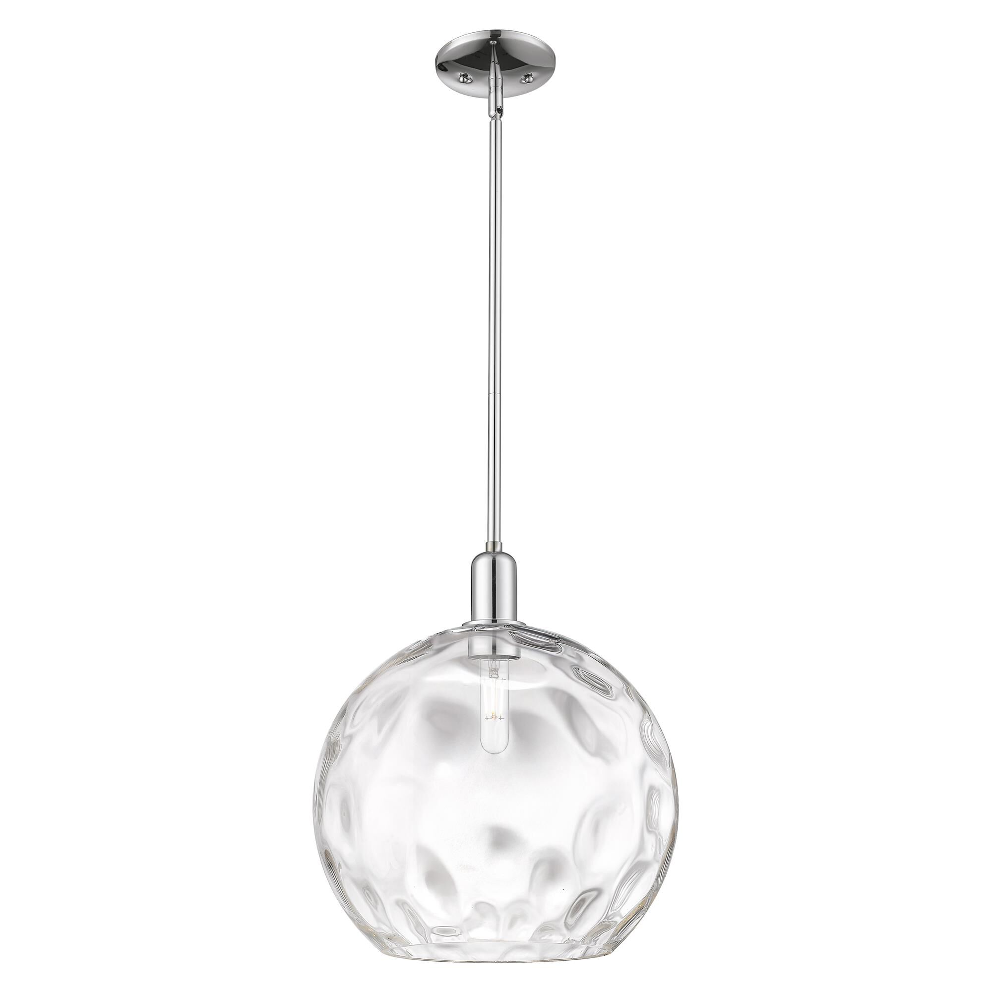 Shown in Polished Chrome finish and Clear Water glass