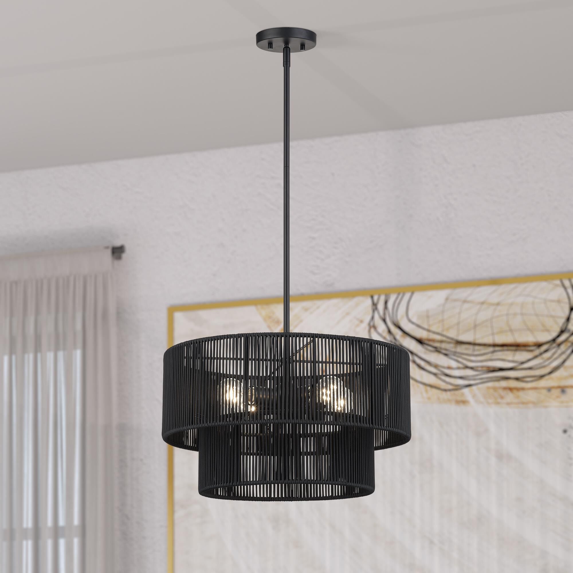Acordia 20 Inch Large Pendant by Livex Lighting