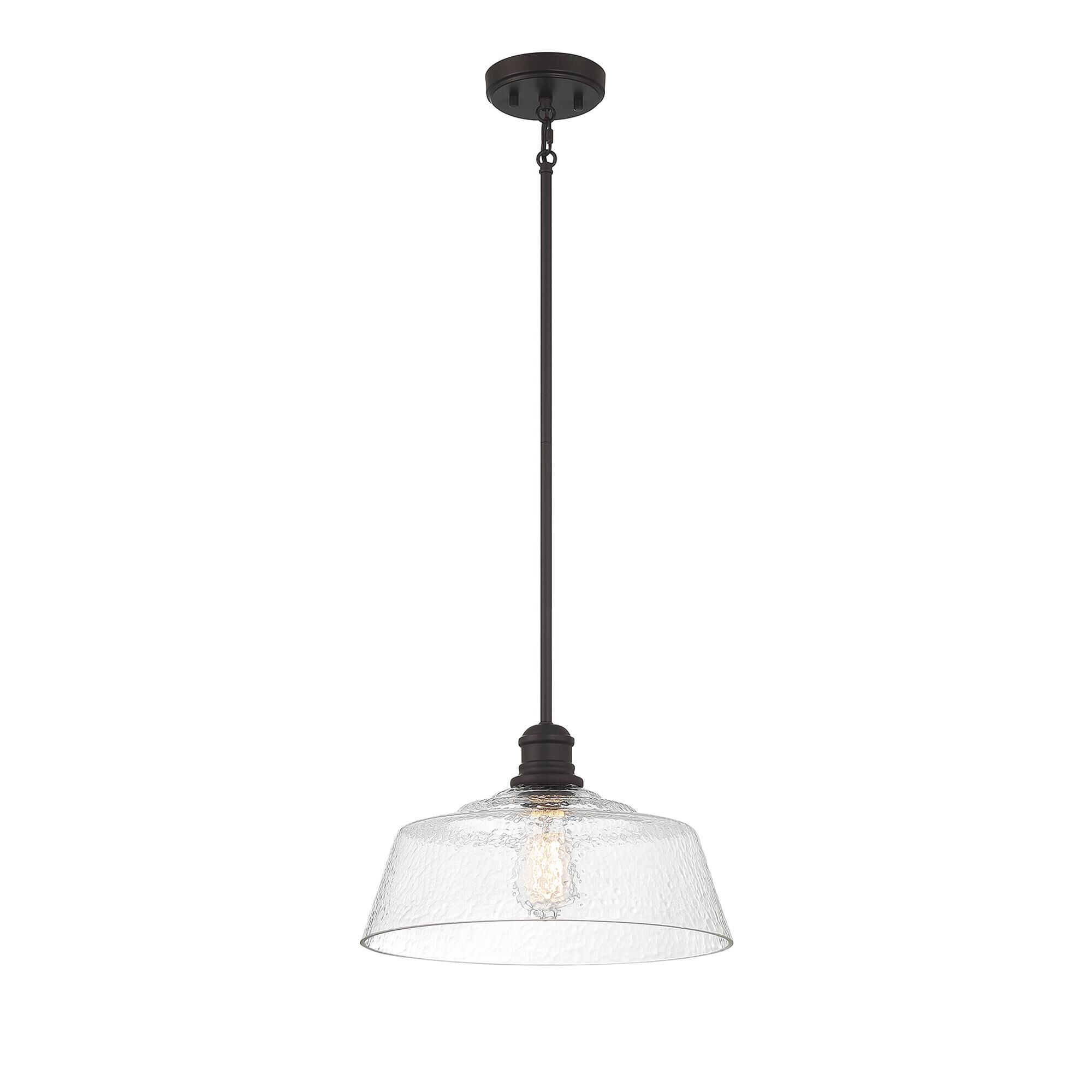 Shown in Oil Rubbed Bronze finish and Vintage glass