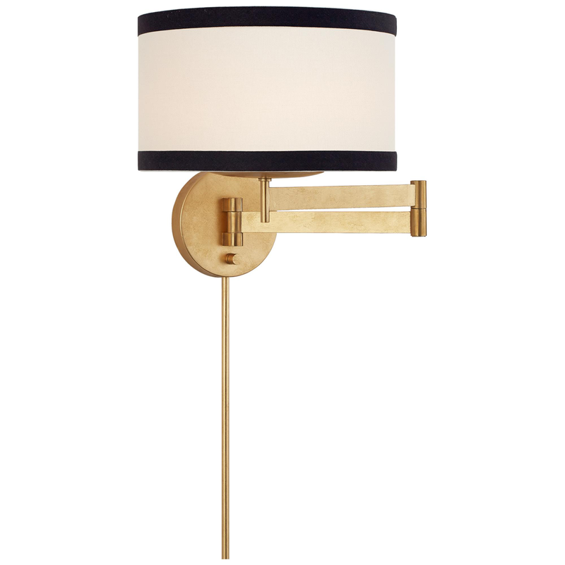 kate spade new york Walker Wall Swing Lamp by Visual Comfort Signature Collection