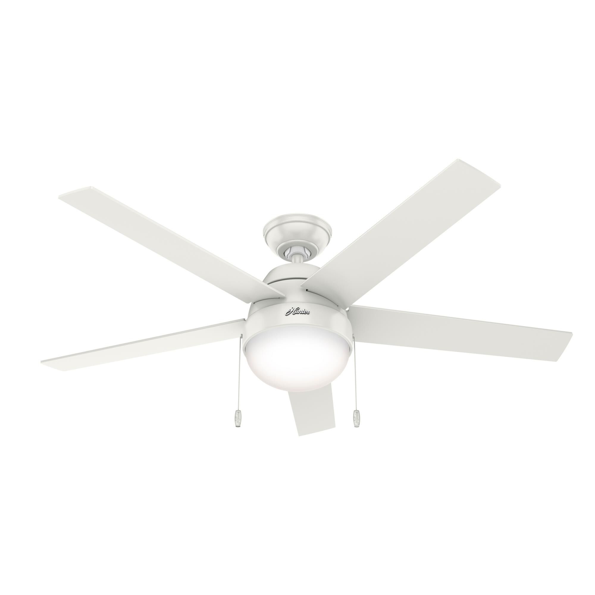 Shown in Fresh White finish and Painted Cased White glass