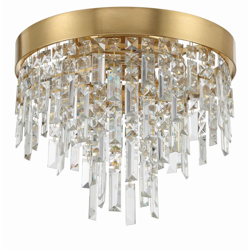 Winfield 16 Inch Flush Mount by Crystorama