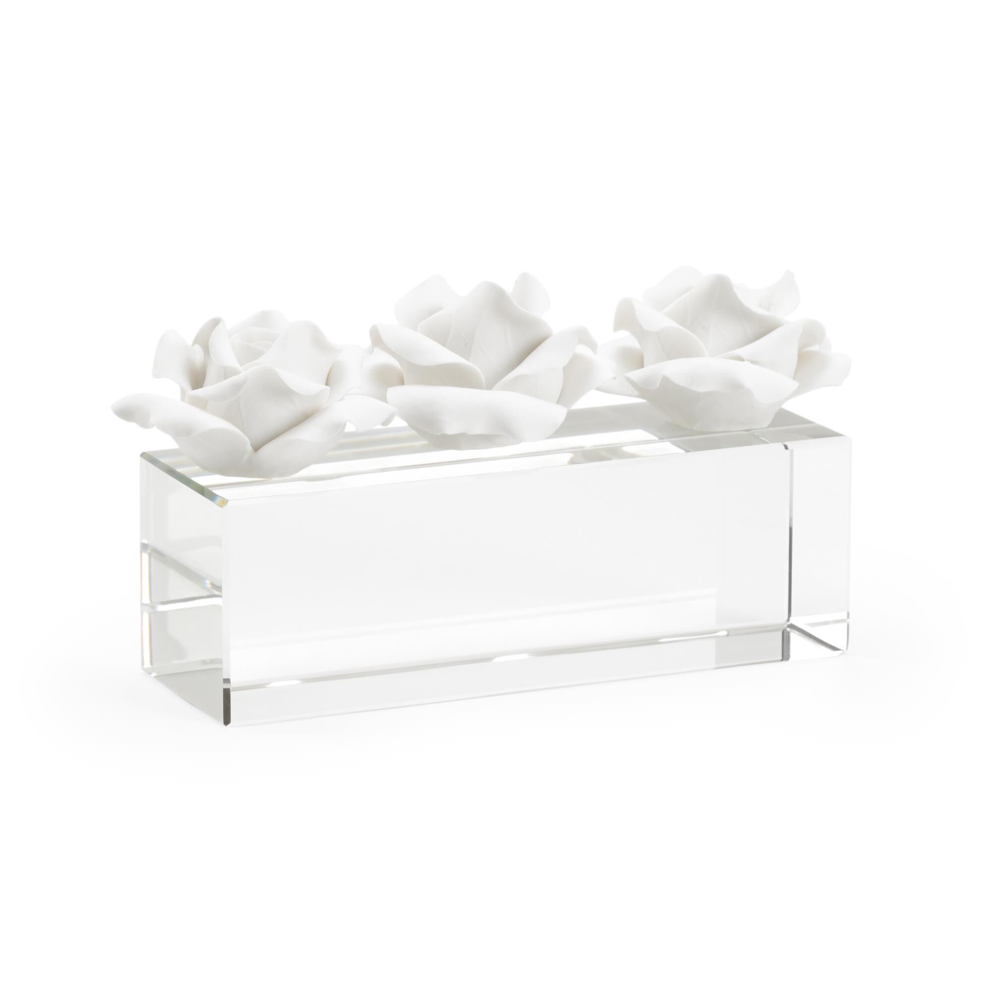 Shown in Clear/Matte White finish