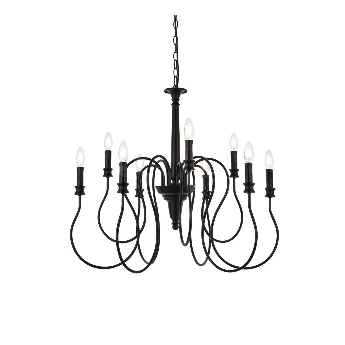 Flynx Chandelier by Elegant Lighting