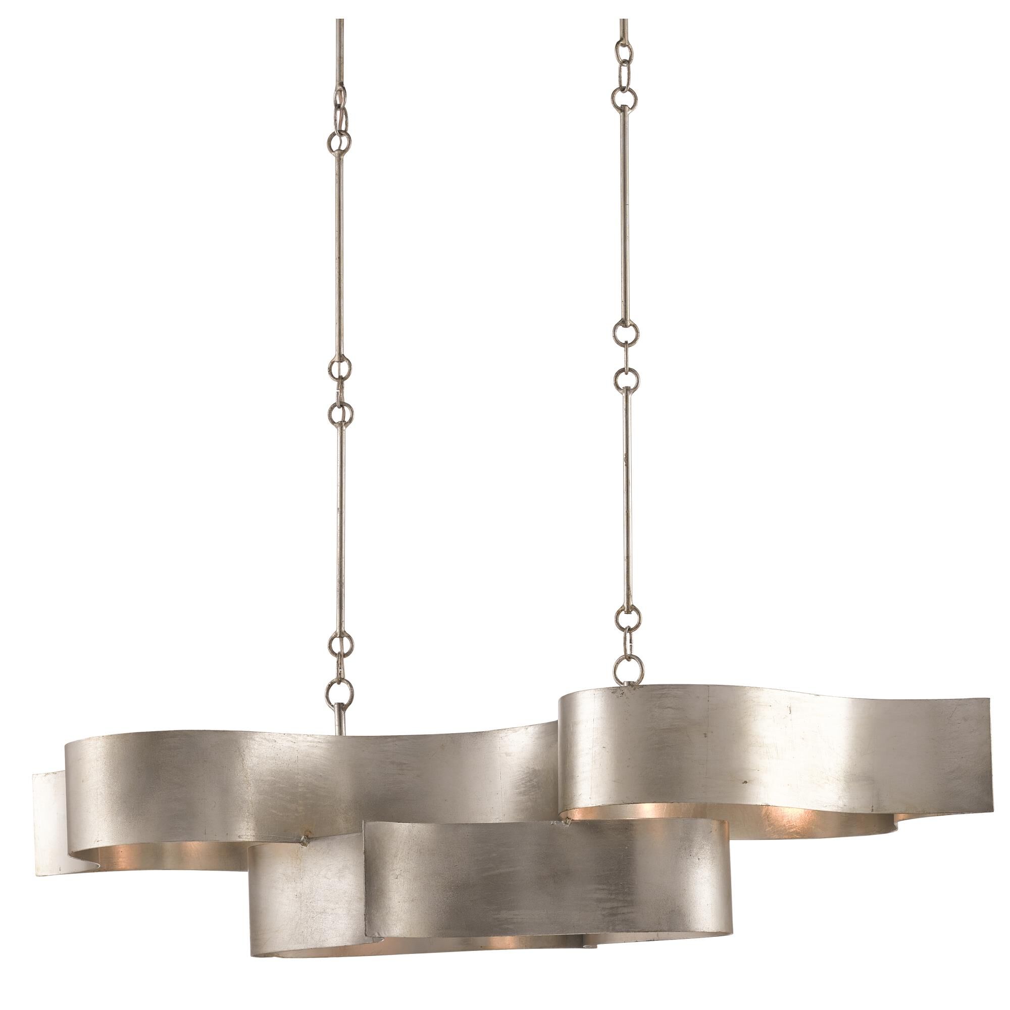 Shown in Contemporary Silver Leaf finish