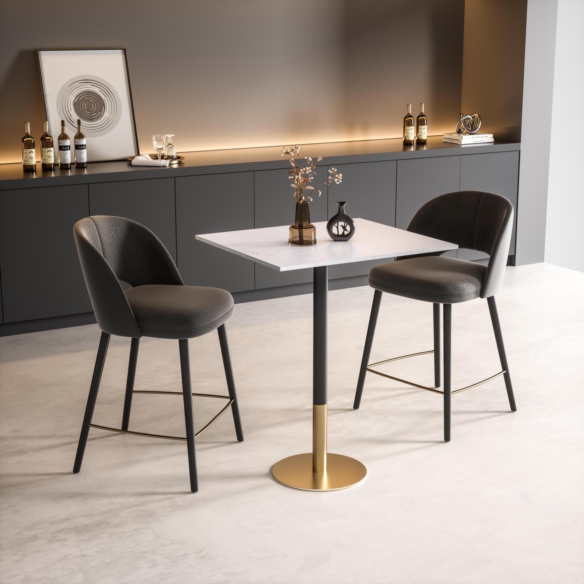 Ronan 28 Inch Accent Table by Elegant Dcor