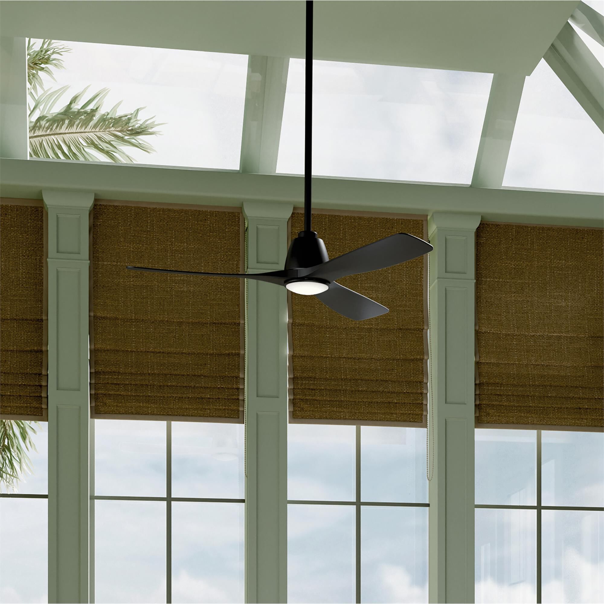 Shown in Matte Black finish and Satin Etched Cased Opal glass