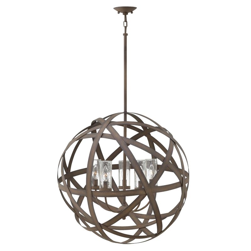 Carson 26 Inch Outdoor Hanging Lantern by Hinkley