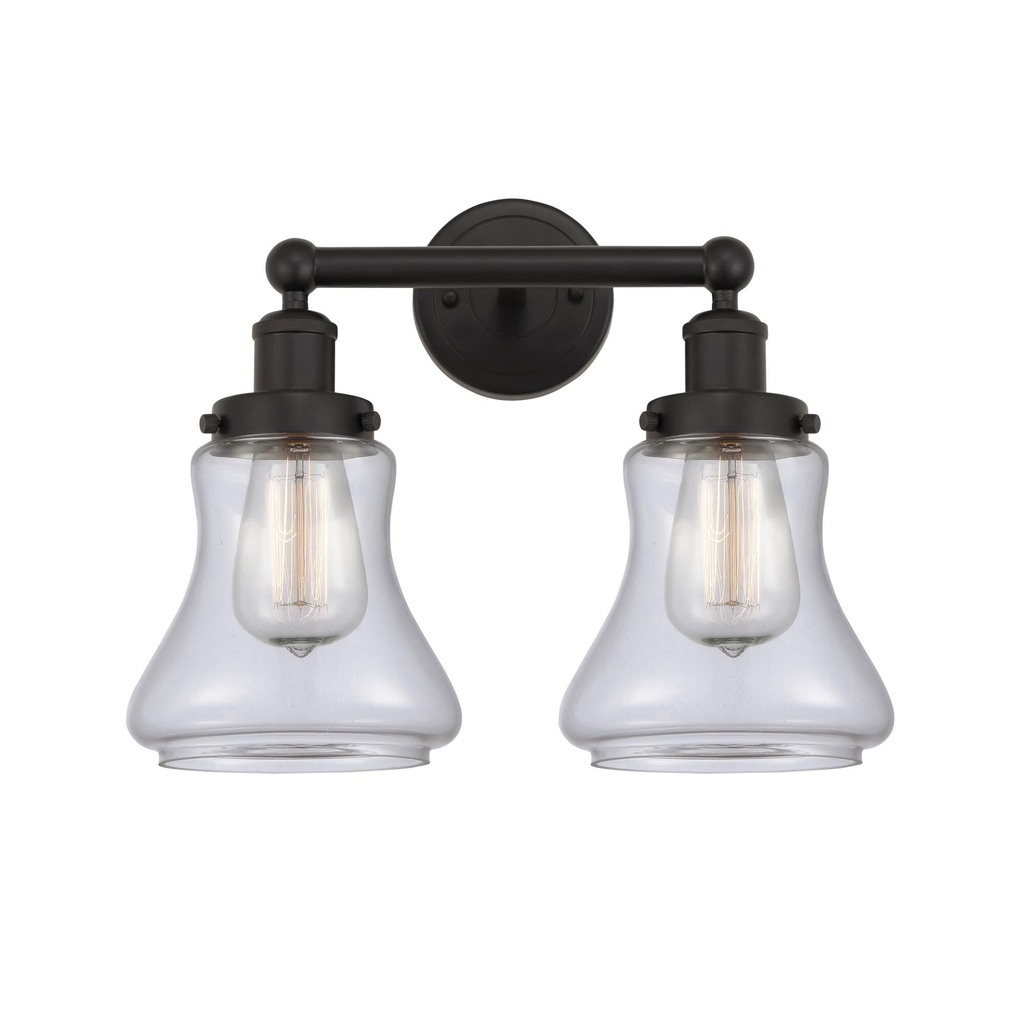 Shown in Oil Rubbed Bronze, Clear finish and Clear glass and Clear Glass shade