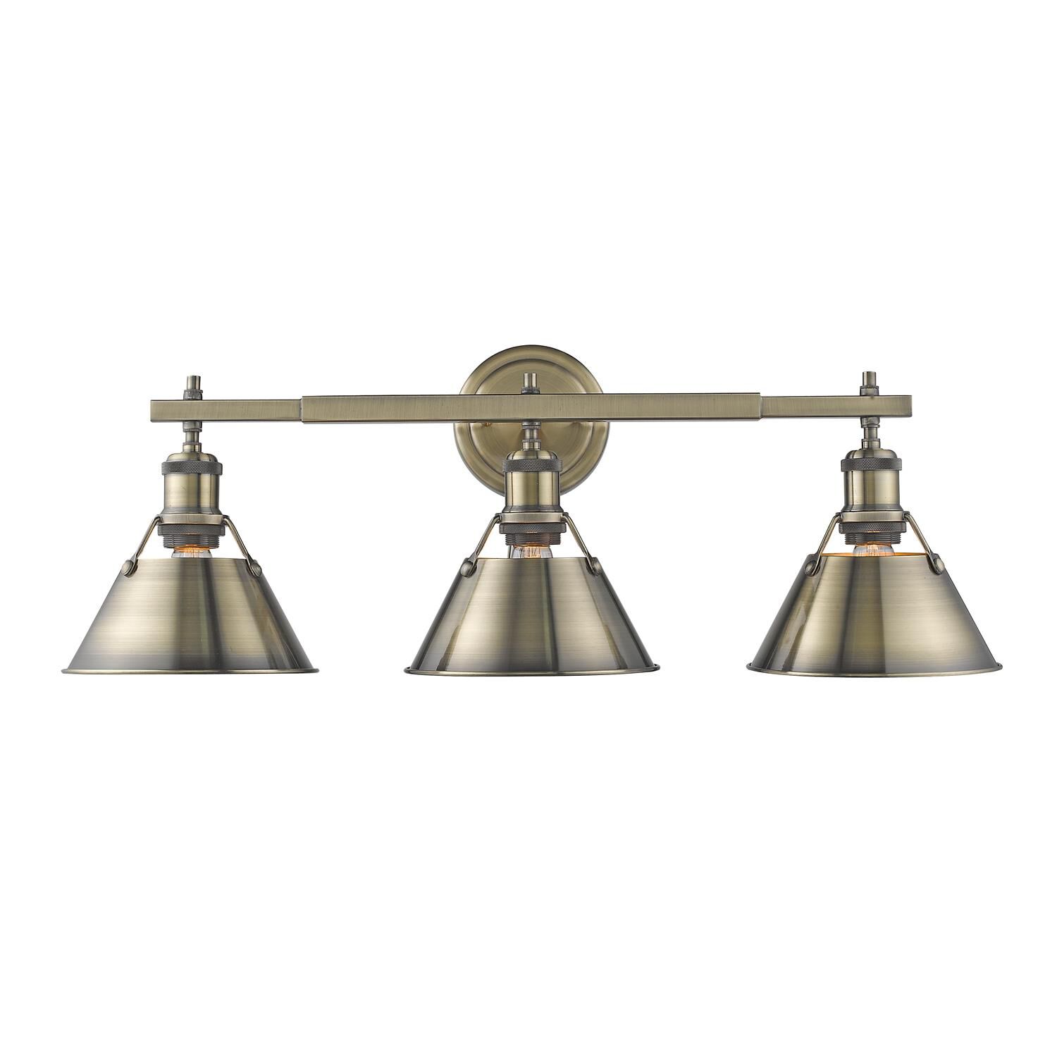 Orwell 27 Inch Bath Vanity Light by Golden Lighting