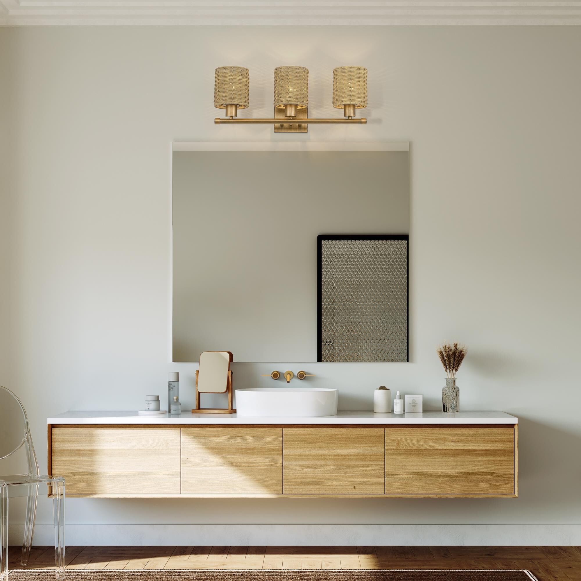 Weavington 24 Inch Bath Vanity Light by Livex Lighting