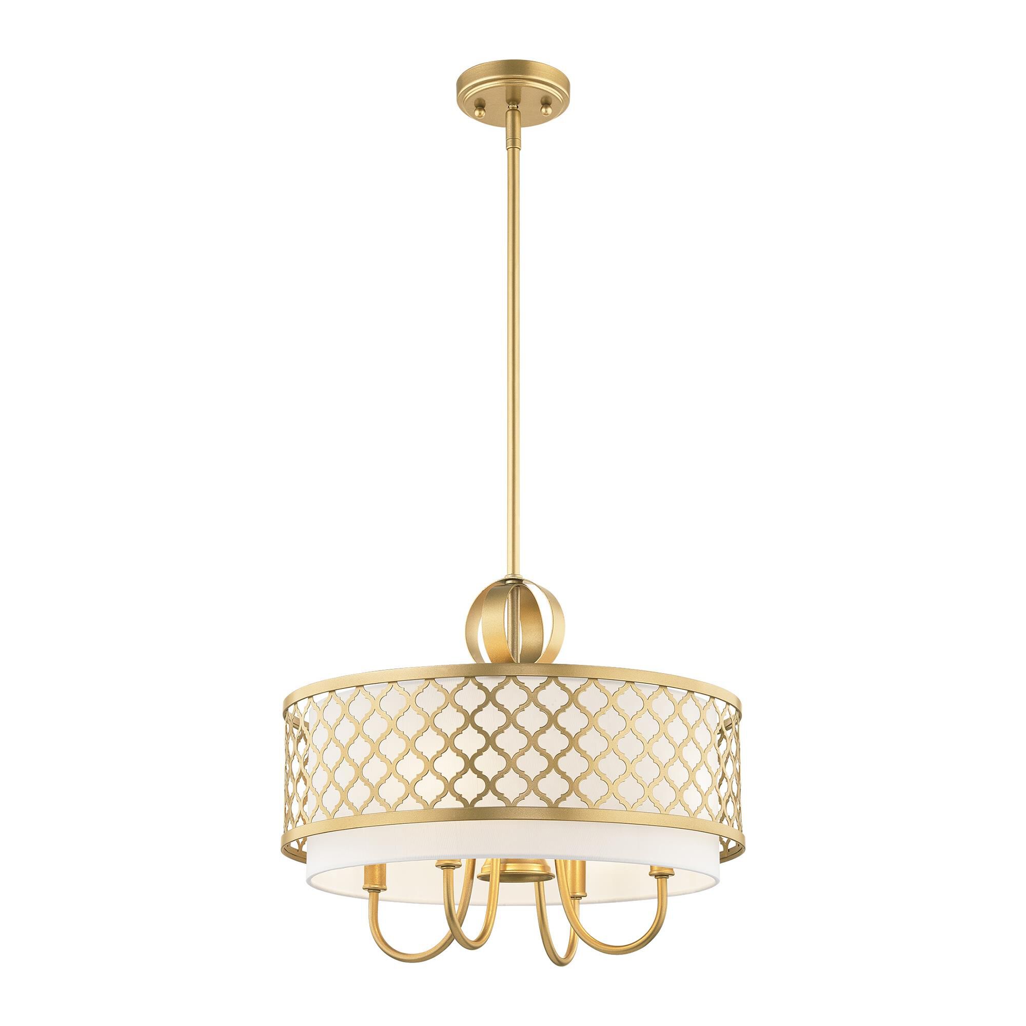 Arabesque 18 Inch Large Pendant by Livex Lighting