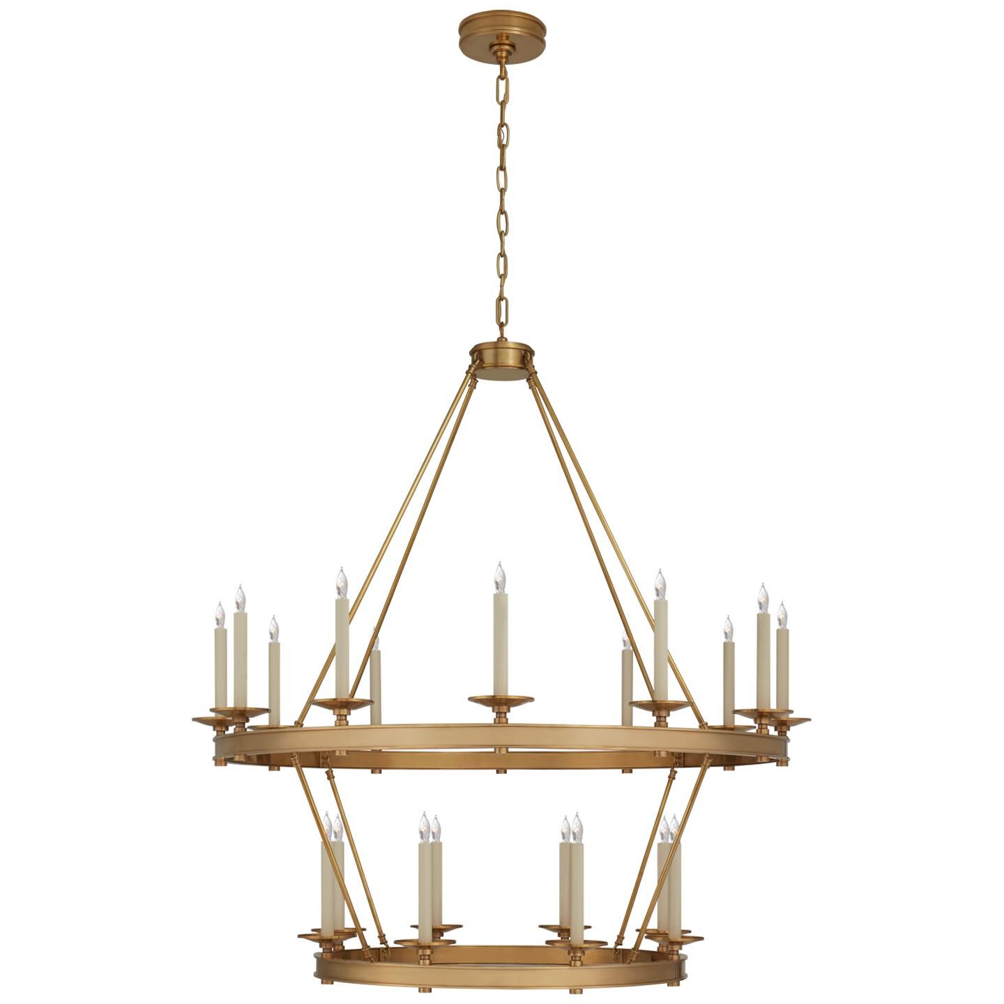 Shown in Antique-Burnished Brass finish and No Option shade