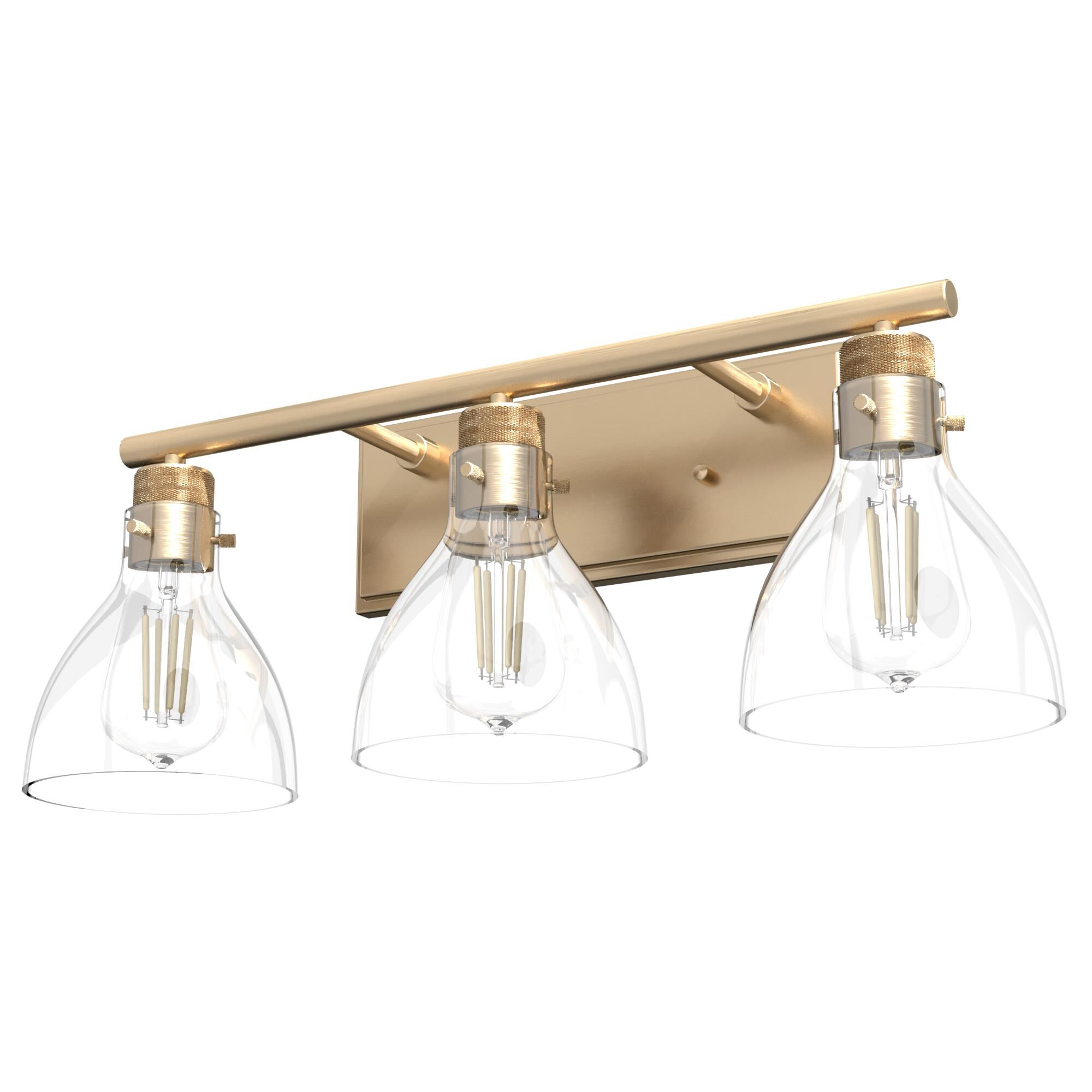 Van Nuys 23 Inch 3 Light Bath Vanity Light by Hunter Fan