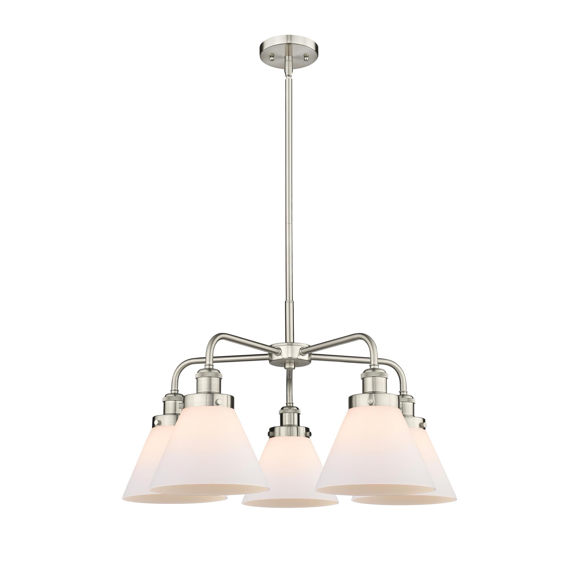 Bruno Marashlian Cone 25 Inch 5 Light Chandelier by Innovations Lighting