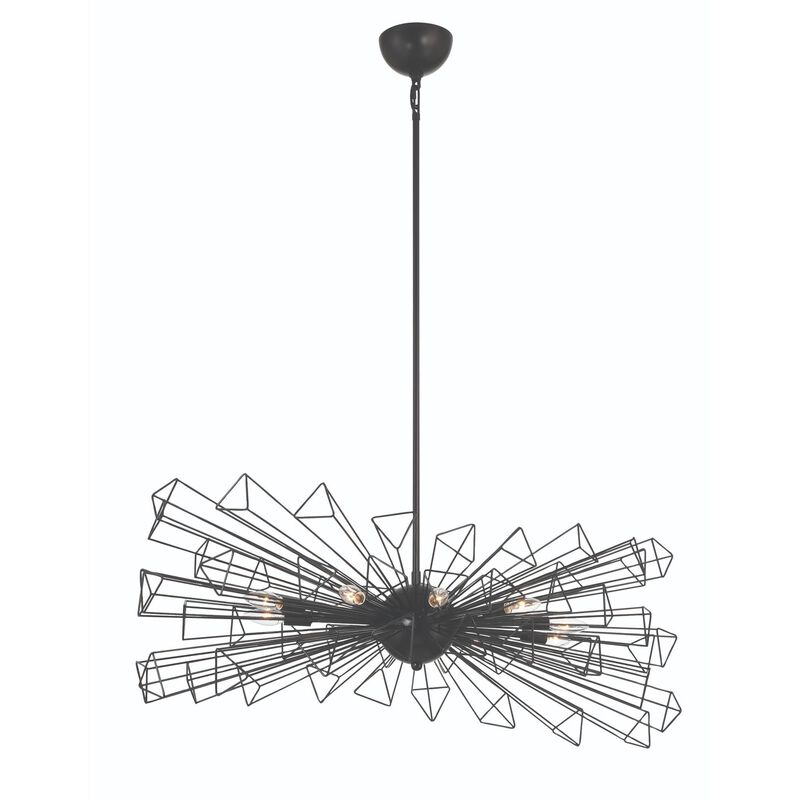 Dendelio Medium Linear Chandelier by Eurofase Lighting