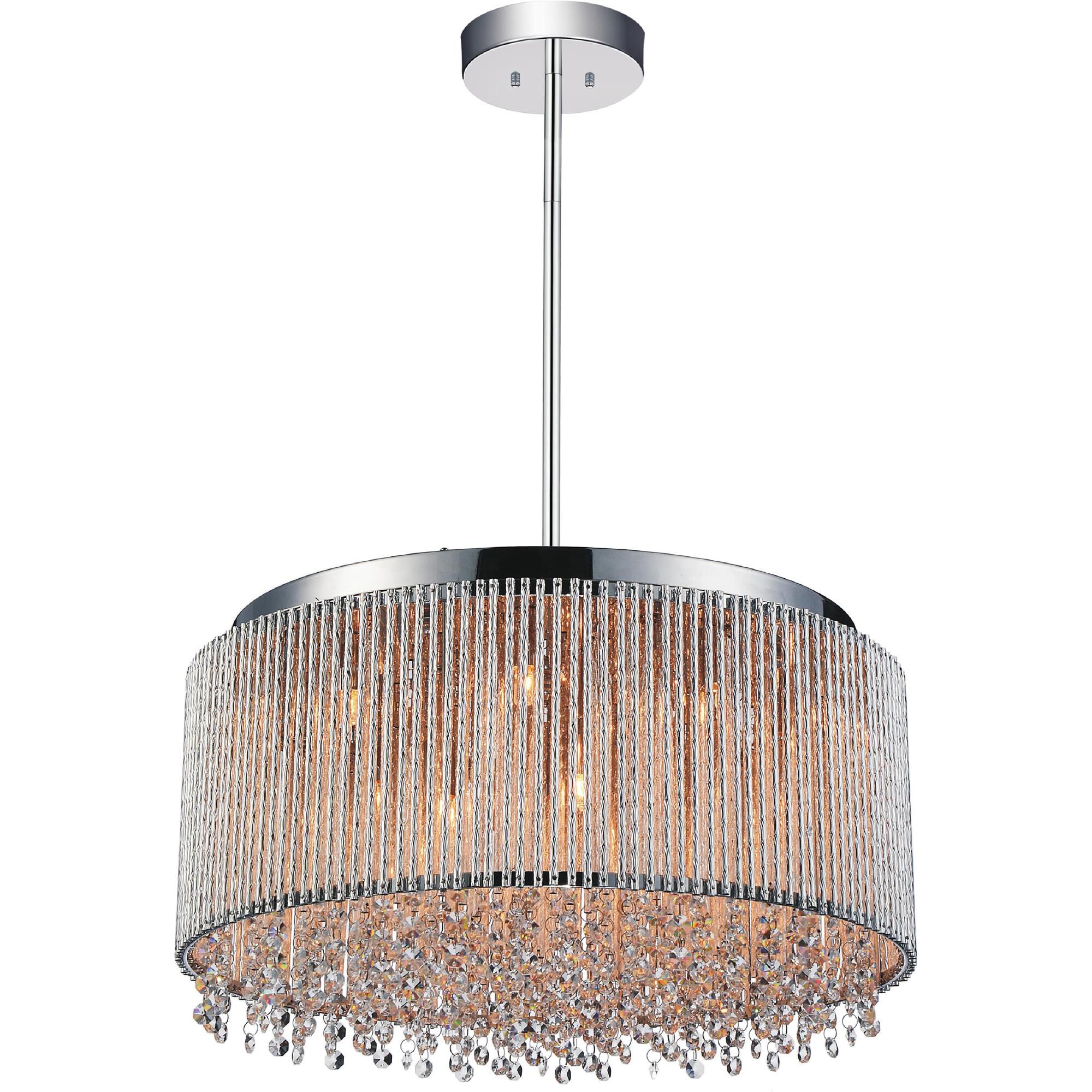 Claire 24 Inch 14 Light Chandelier by CWI Lighting