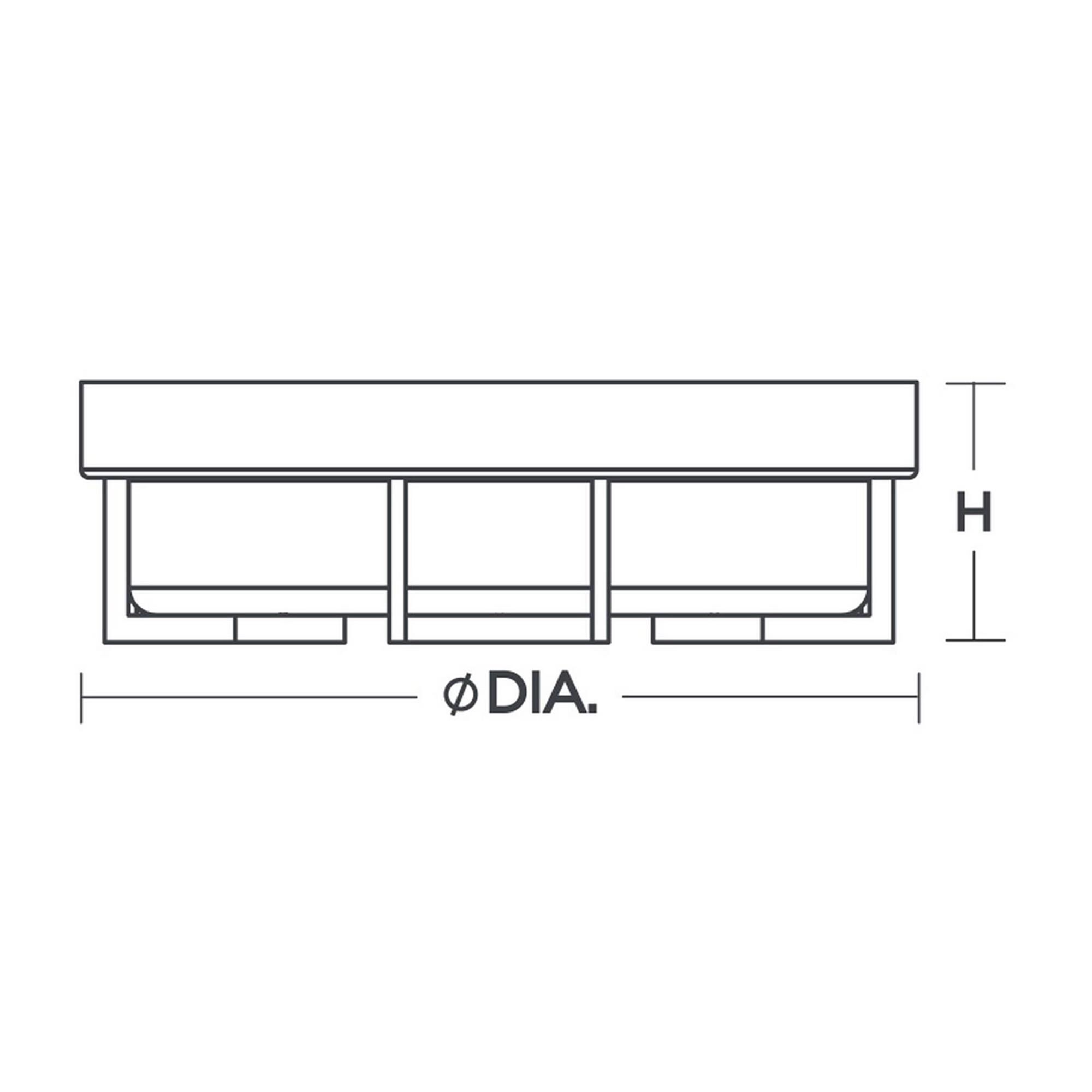 Shown in Textured Bronze finish and White Acrylic glass and 120-277 Volt Dimmer accent