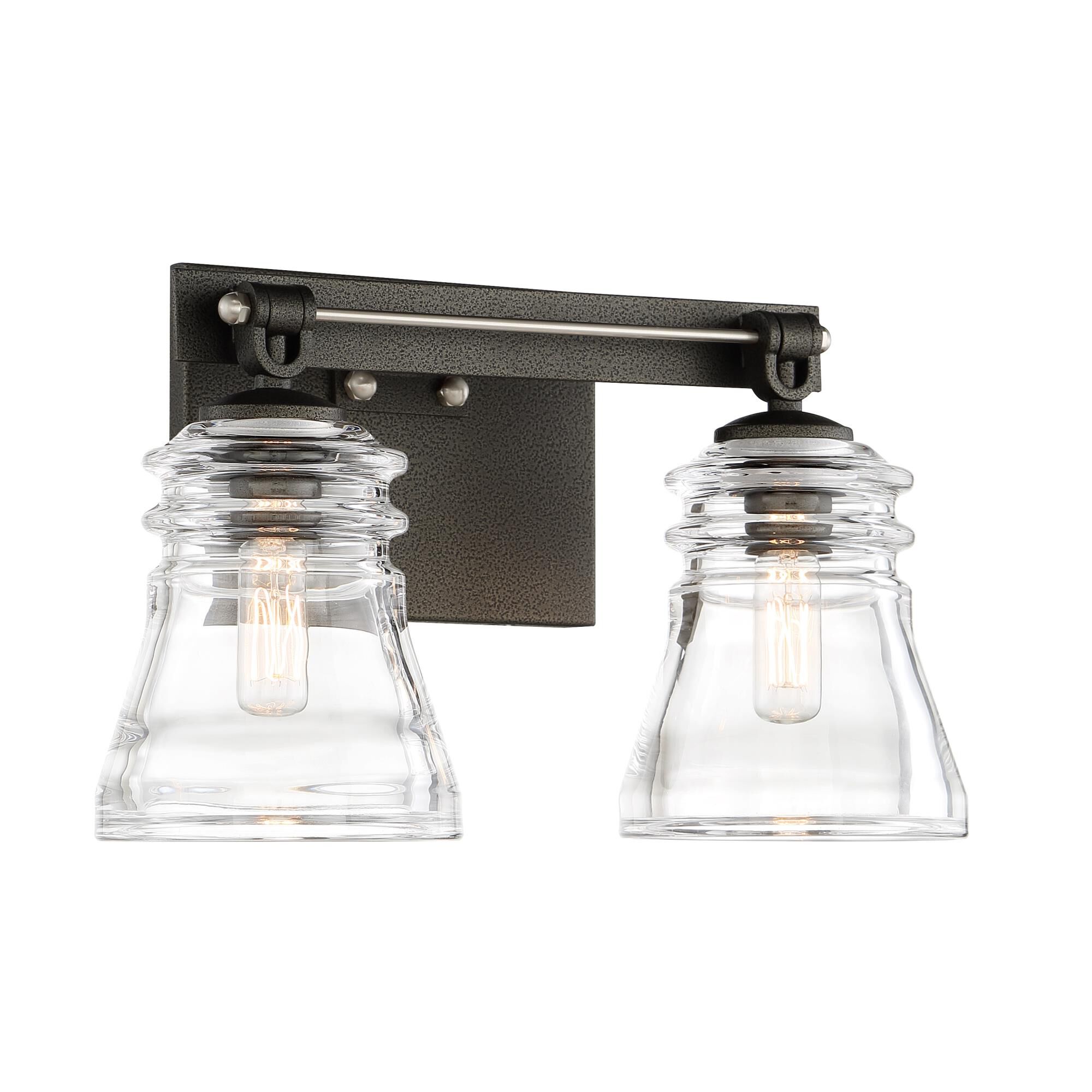 Graham Avenue 13 Inch 2 Light Bath Vanity Light by Minka Lavery