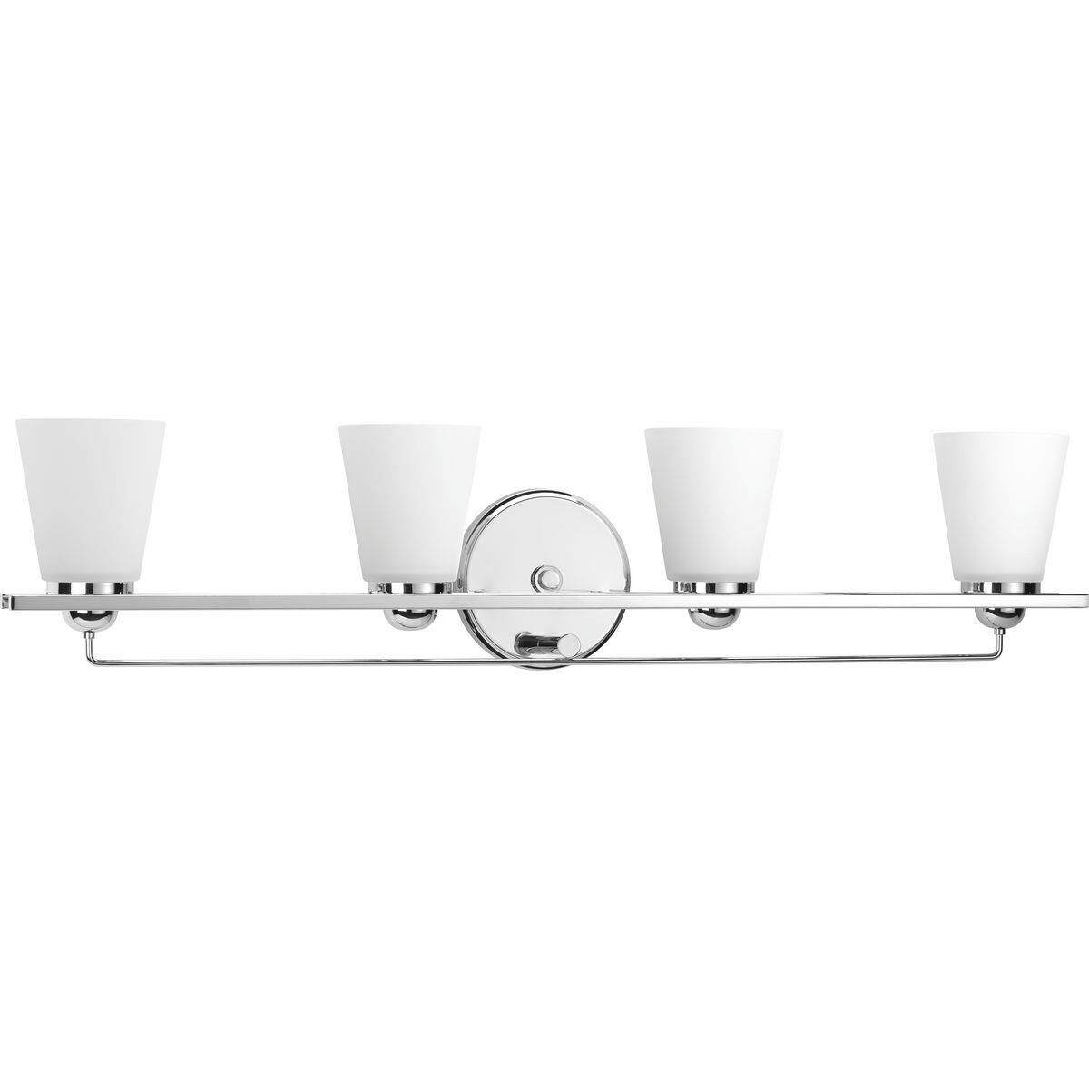 Flight 36 Inch 4 Light Bath Vanity Light by Progress Lighting