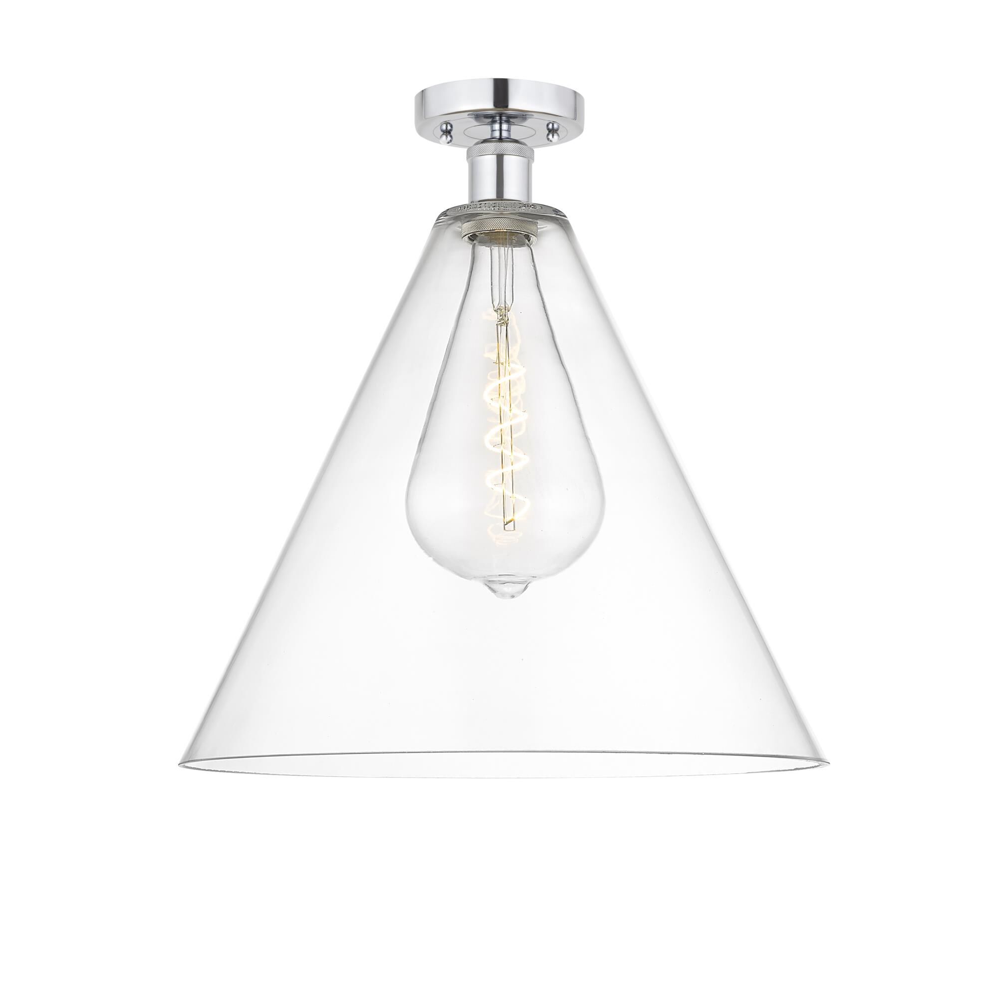 Bruno Marashlian Berkshire 16 Inch 1 Light Semi Flush Mount by Innovations Lighting