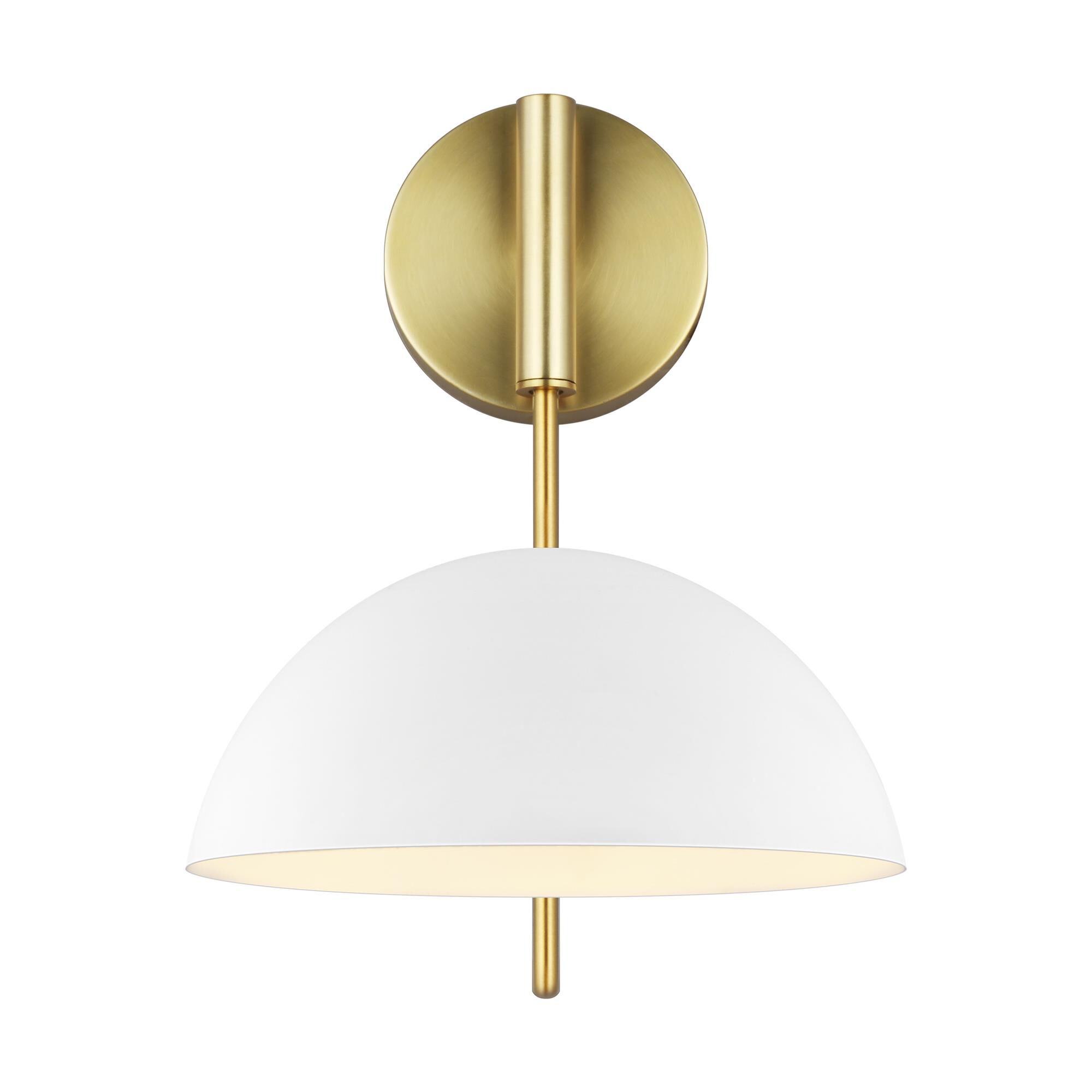 Shown in Matte White finish and Matte Whitesteel shade