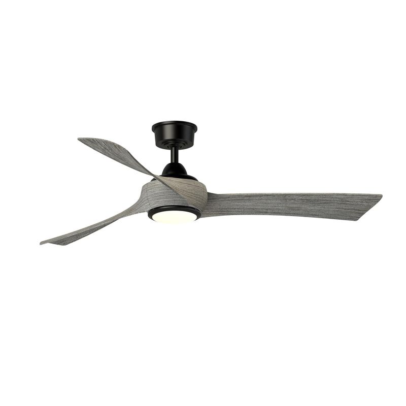 Wrap Custom 56 Inch Ceiling Fan with Light Kit by Fanimation