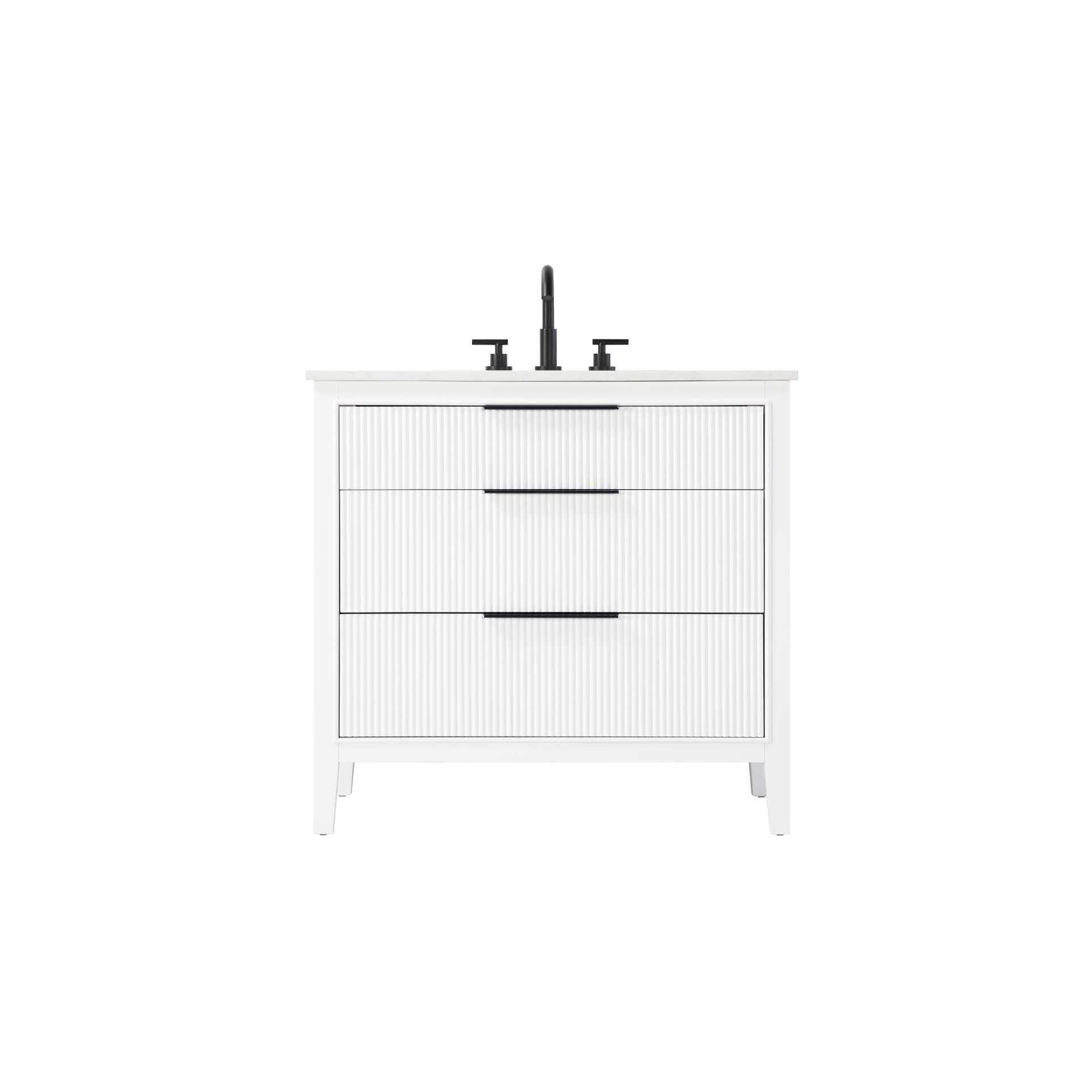 Langston 36 Inch Bath Vanity by Elegant Decor