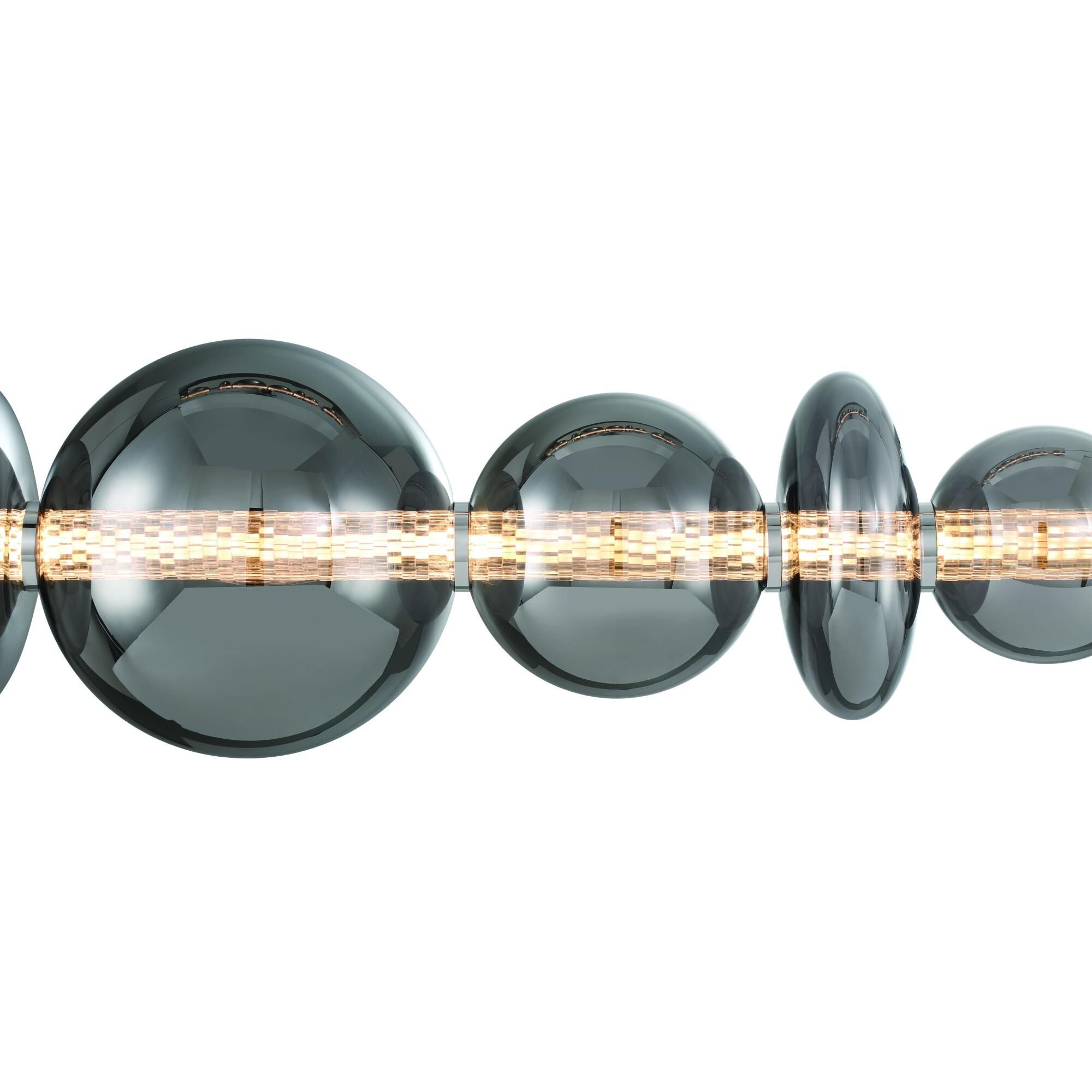 Atomo Large Linear Chandelier,