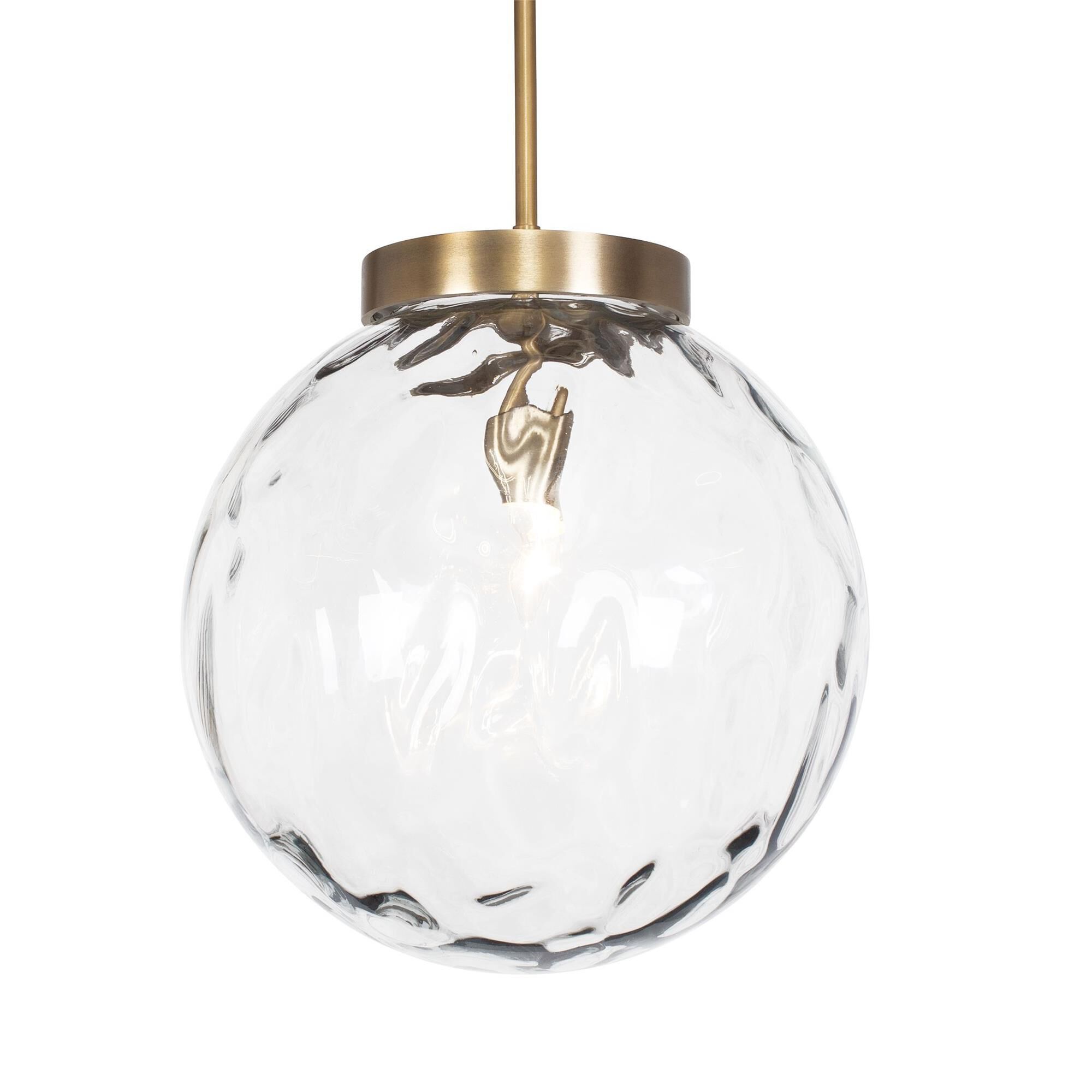 Shown in Brass finish