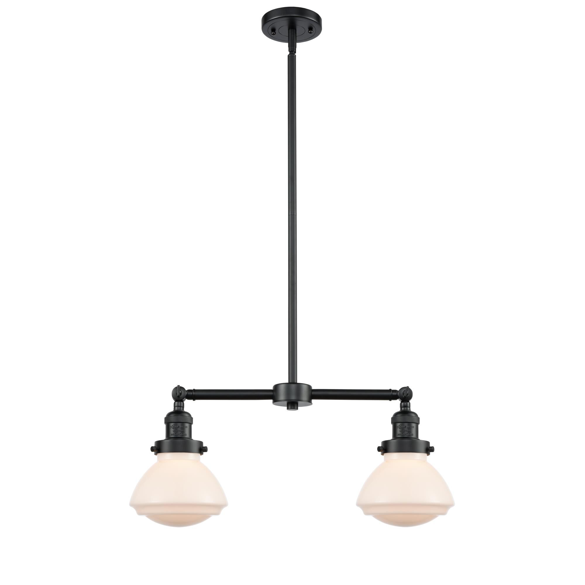 Bruno Marashlian Olean 21 Inch 2 Light Mini Chandelier by Innovations Lighting