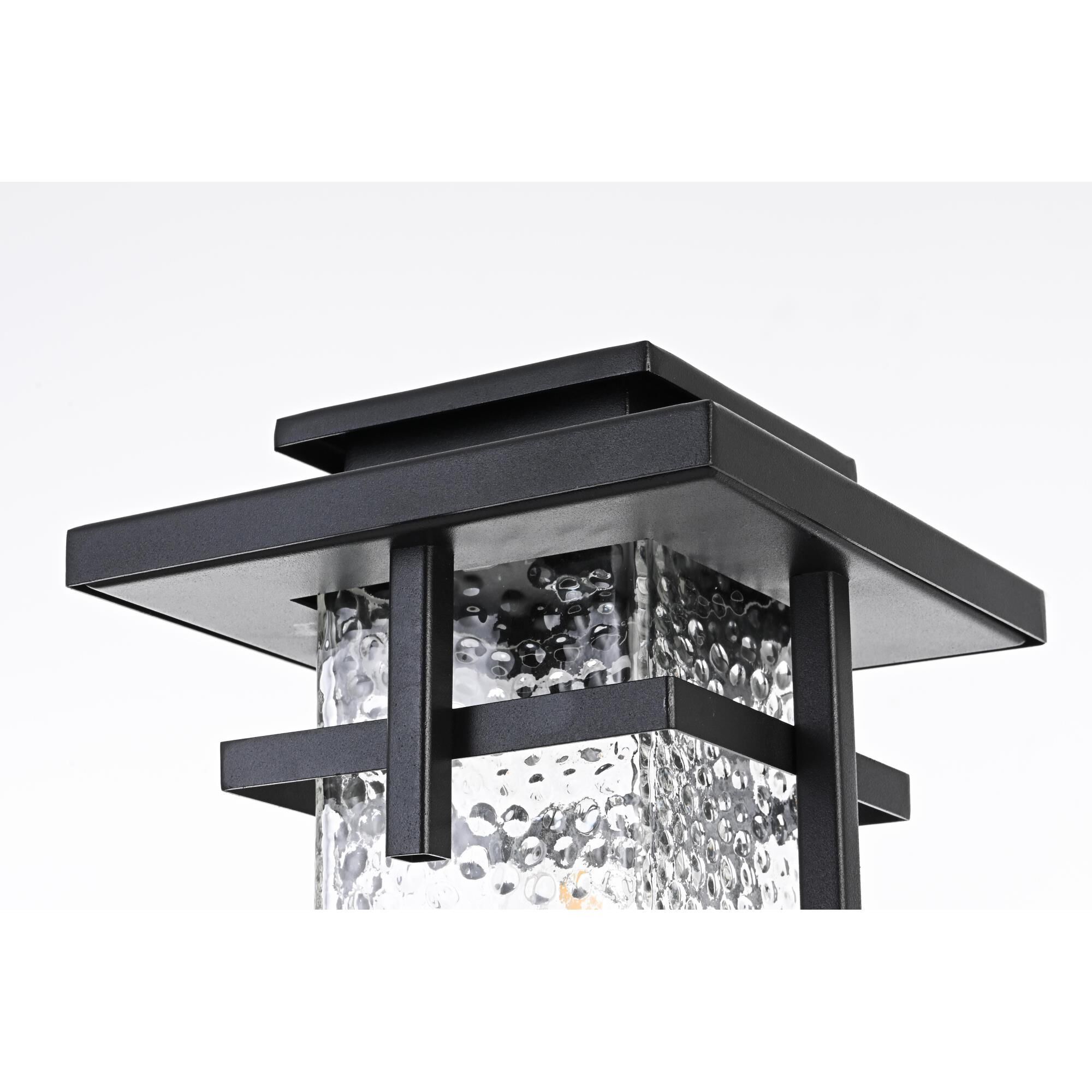 Cambria 17 Inch Outdoor Post Lamp by Elegant Lighting