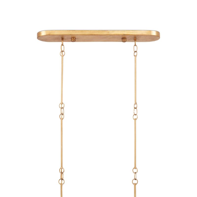 Grand Lotus 51 Inch Linear Suspension Light by Currey and Company